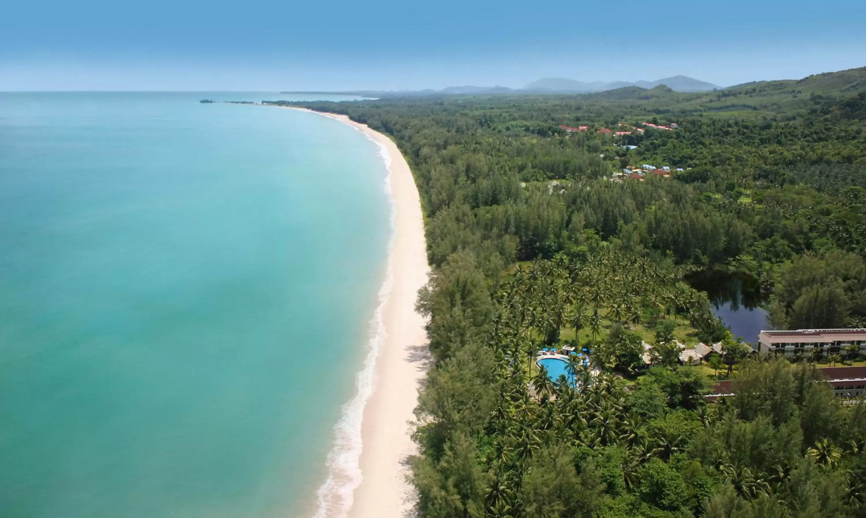 Beach, Bird's-eye View in Outrigger Khao Lak Beach Resort - SHA Extra Plus