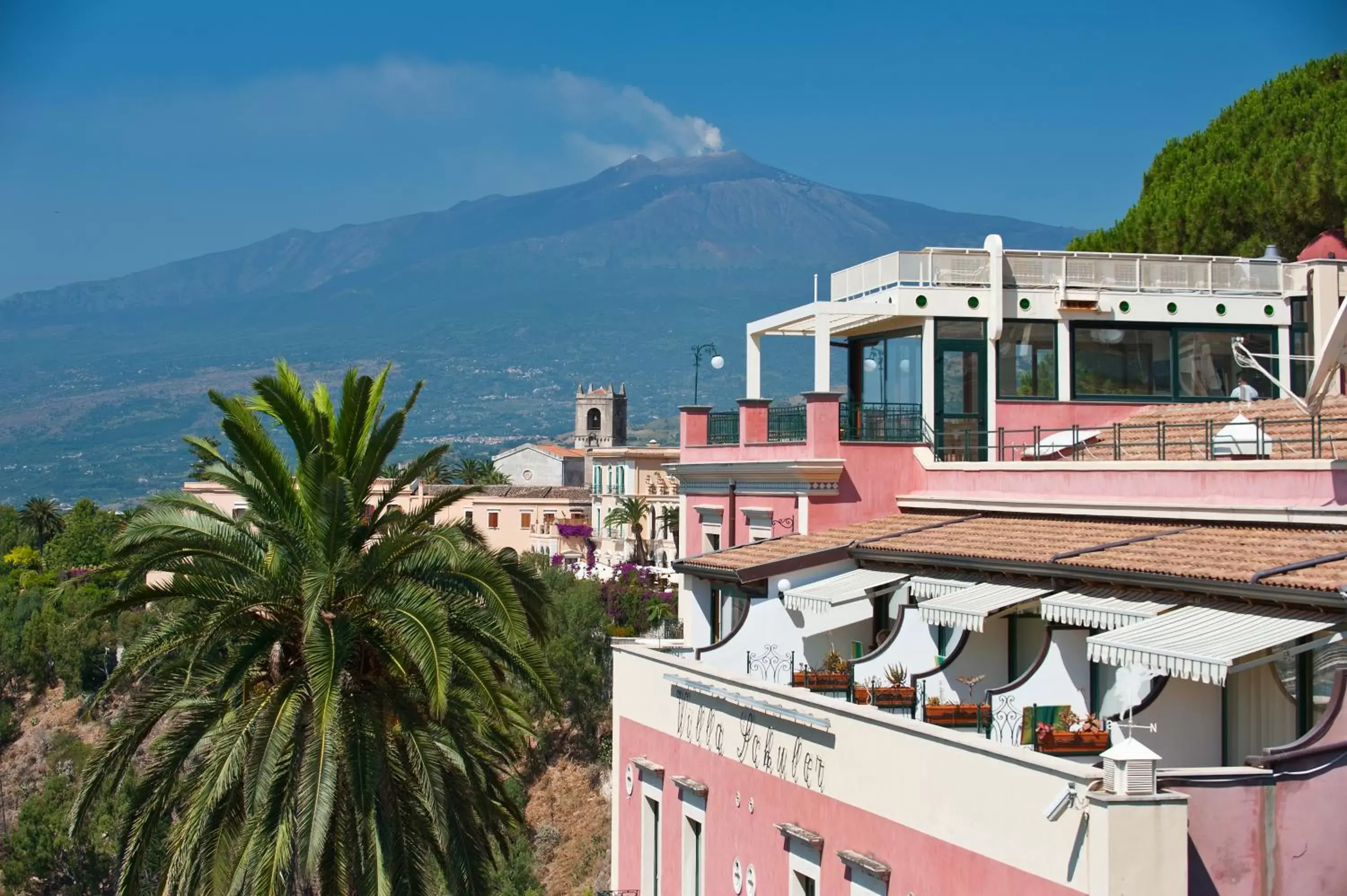 View (from property/room), Mountain View in Hotel Villa Schuler