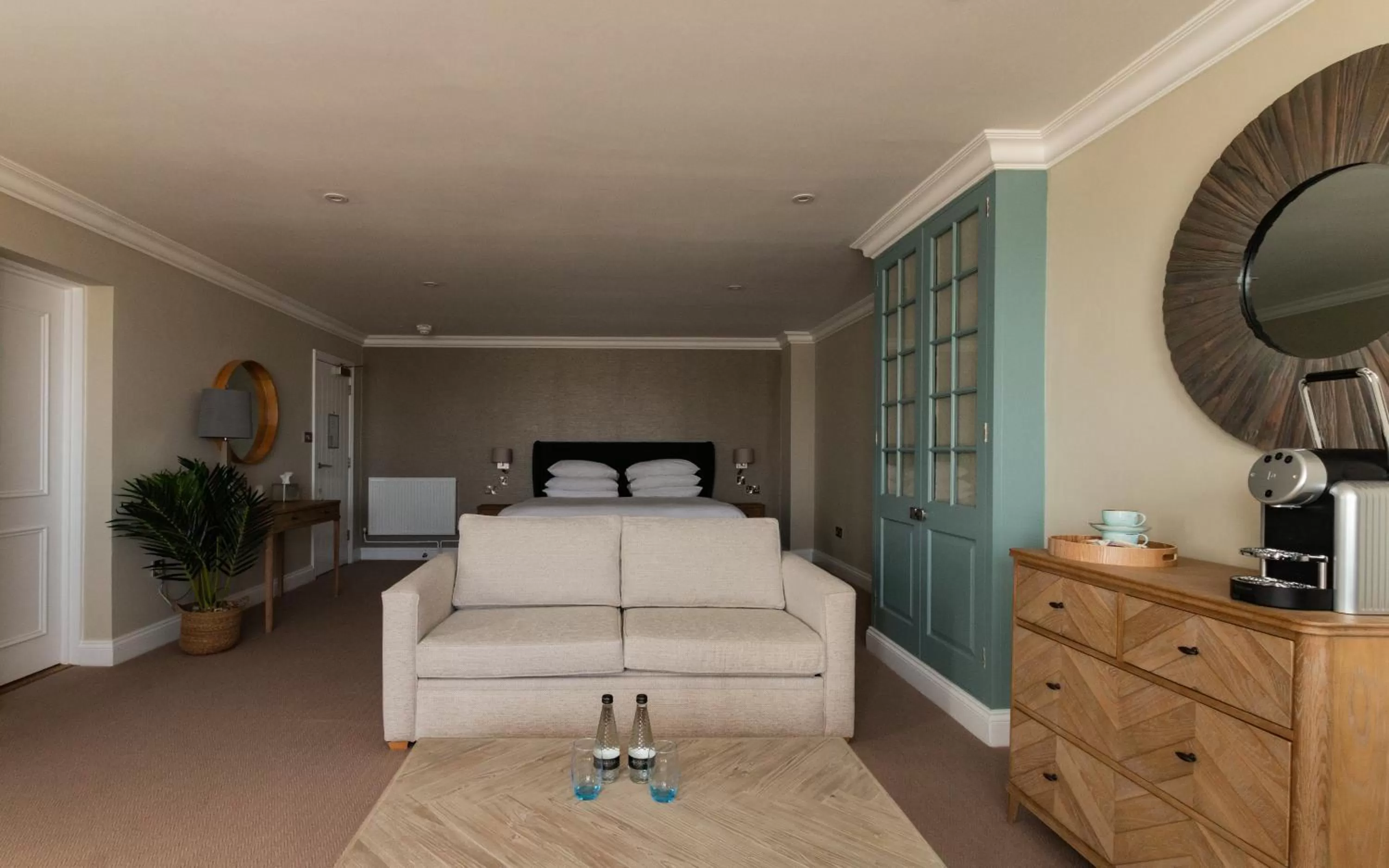 Decorative detail, Bed in The Brudenell