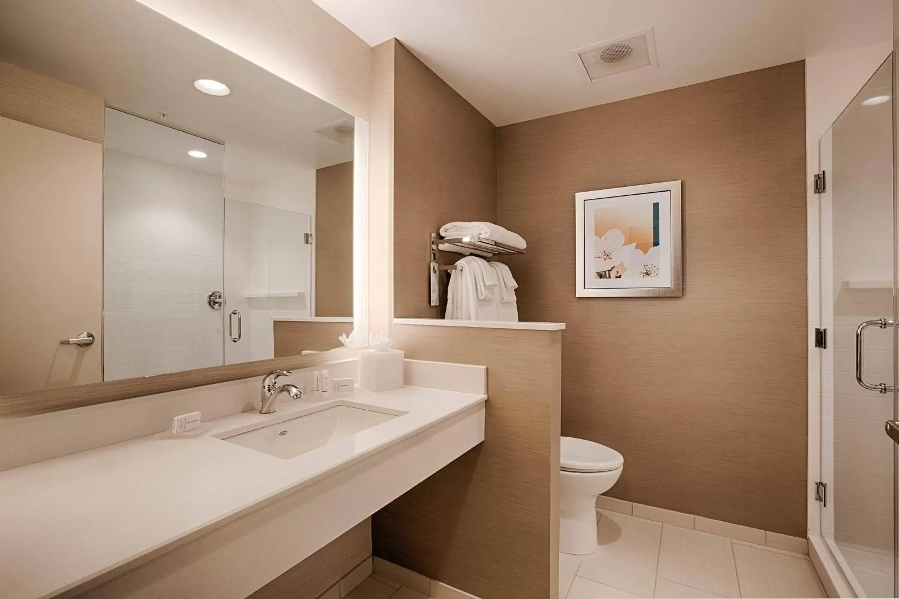 Bathroom in Fairfield Inn & Suites by Marriott Clearwater Beach