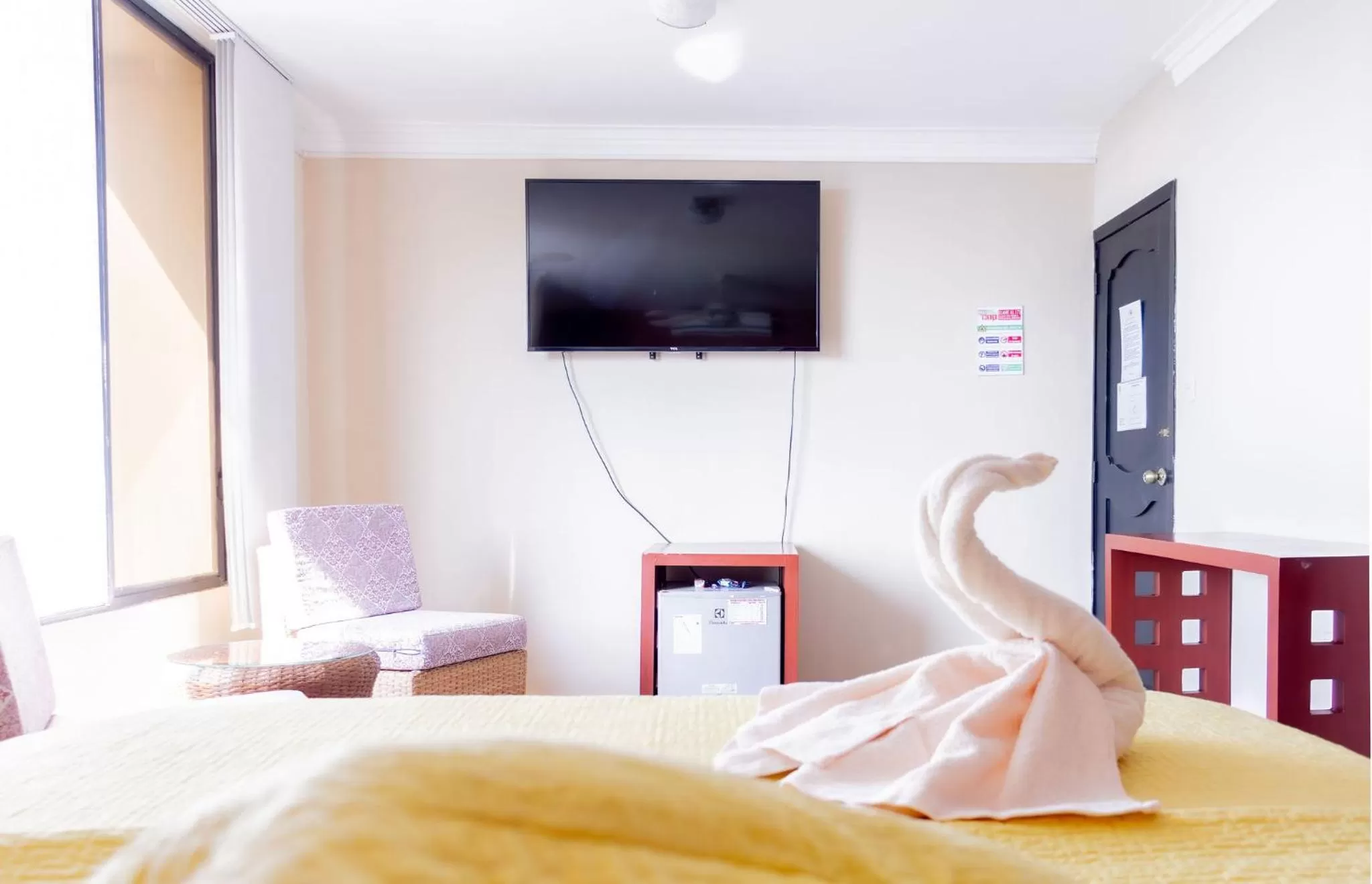 Photo of the whole room, Bed in Hostal Antares