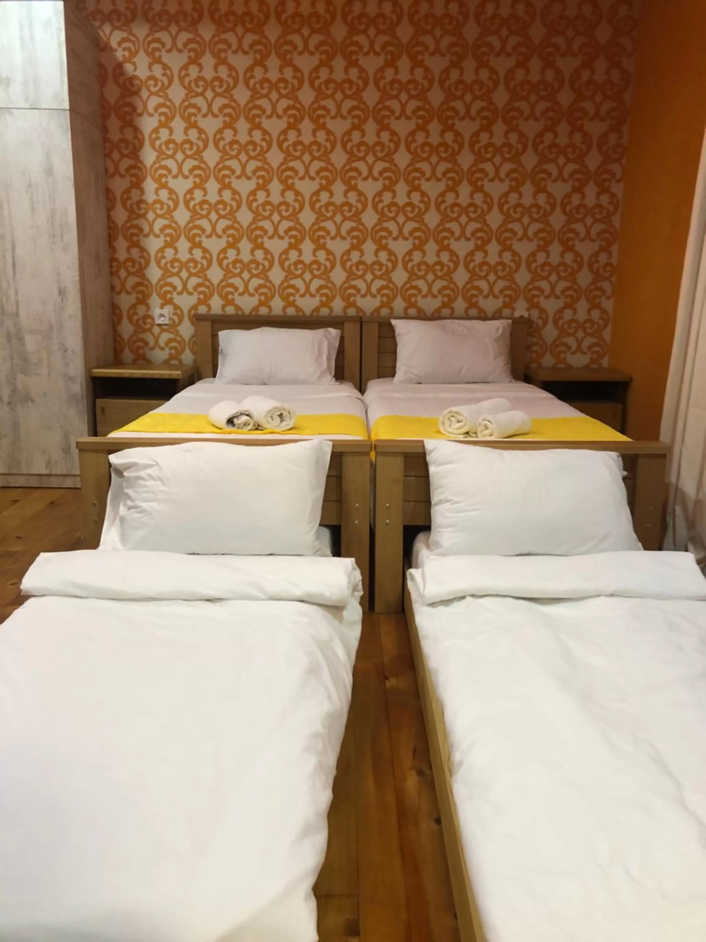 Bed in Borjomi Yellow Hotel