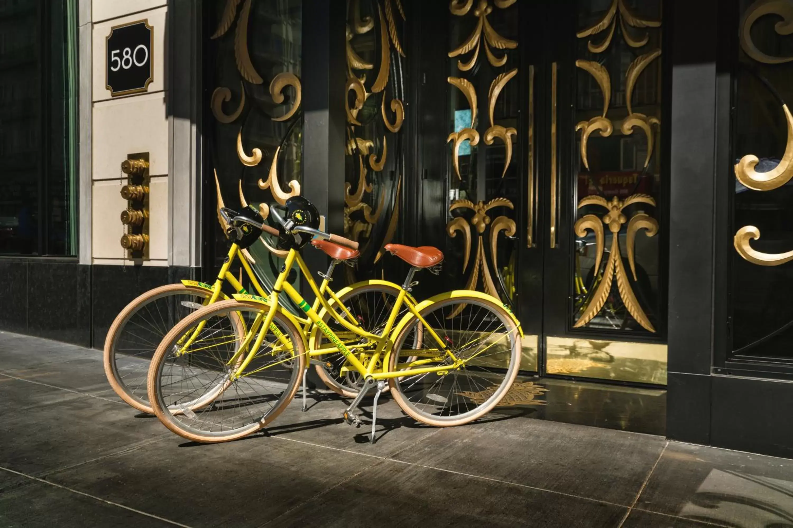 Cycling in Staypineapple, An Elegant Hotel, Union Square