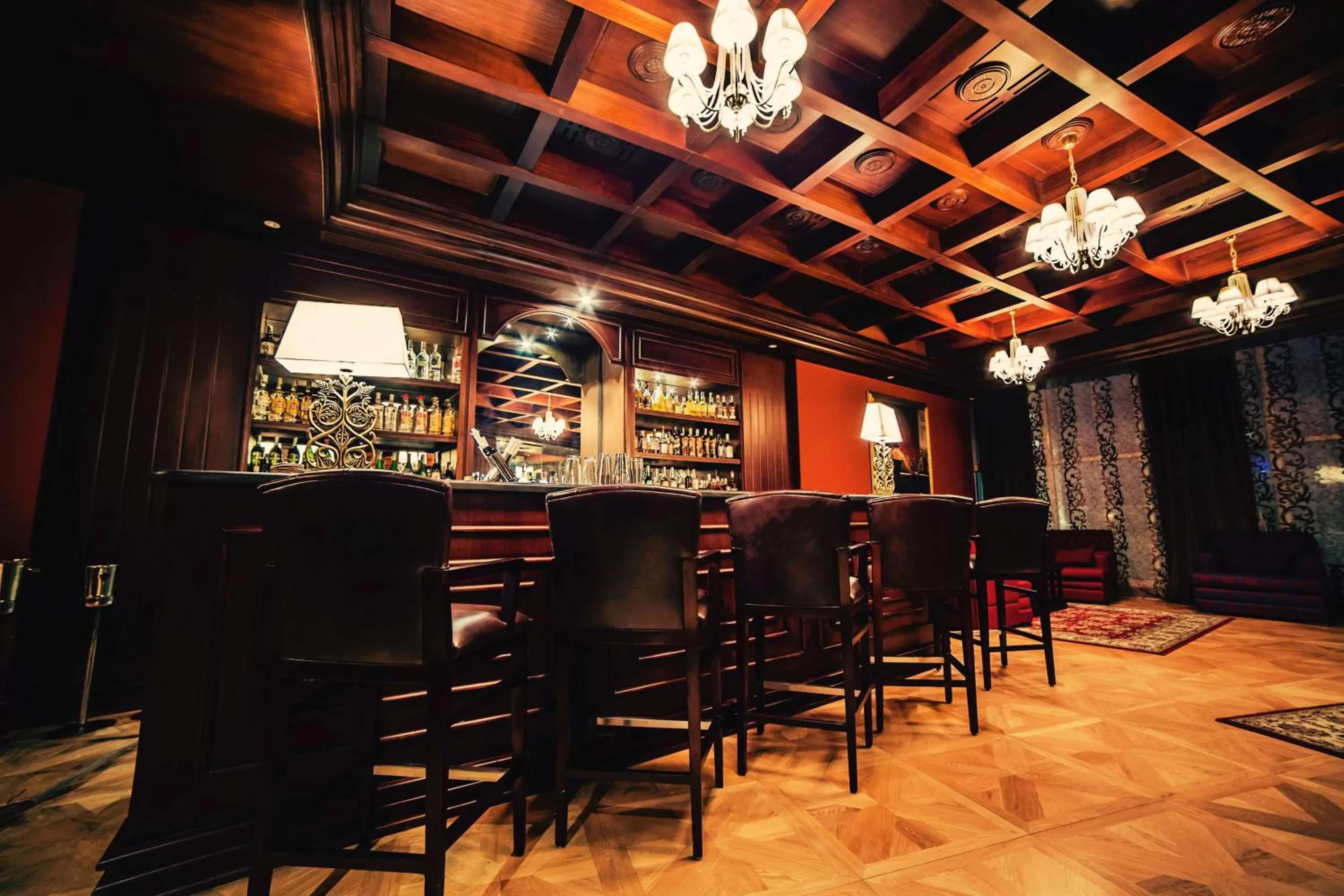 Lounge or bar in Royal Maxim Palace Kempinski Cairo