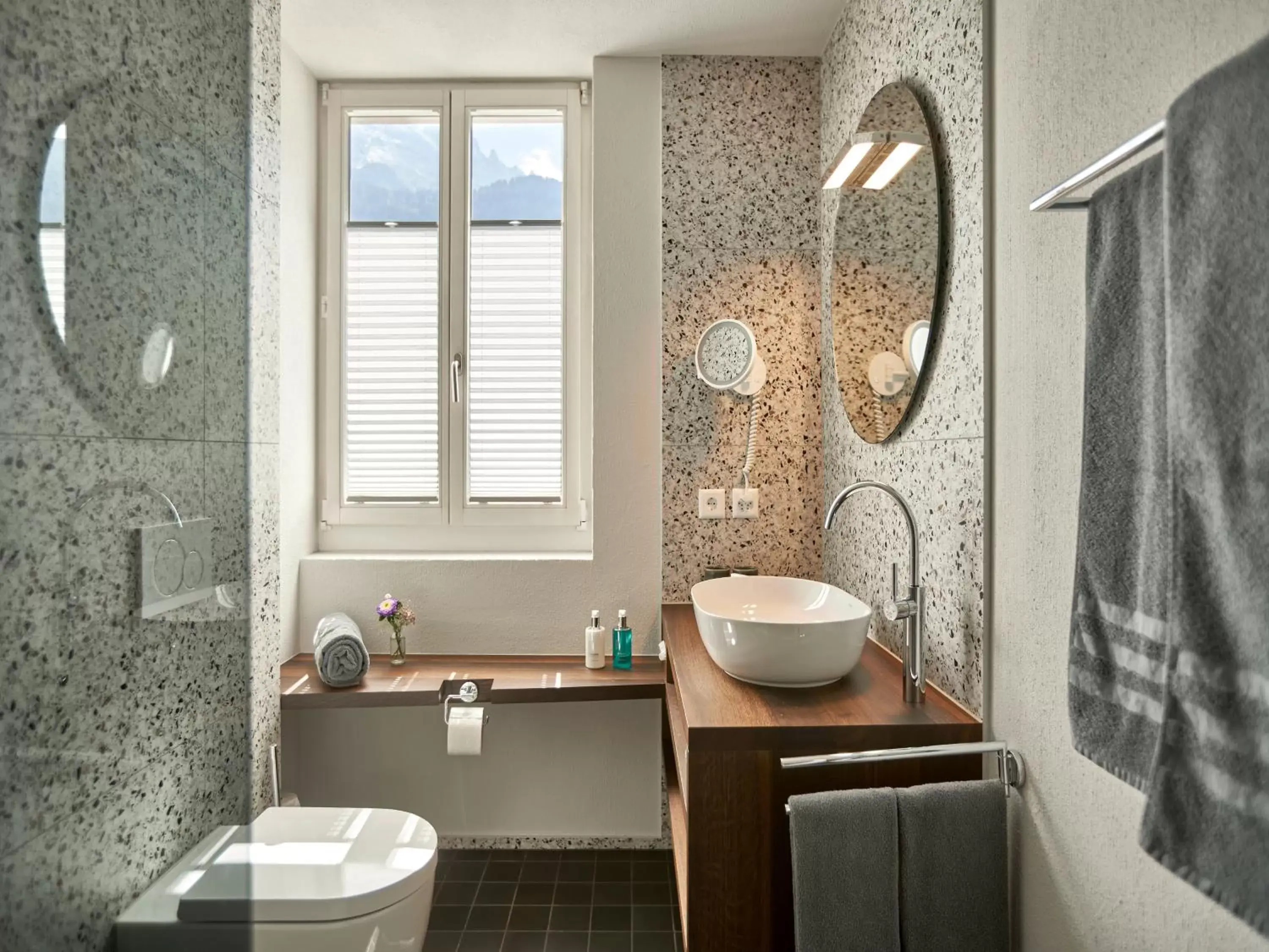 Bathroom in Victoria - Alpine Boutique Hotel & Fine Dining