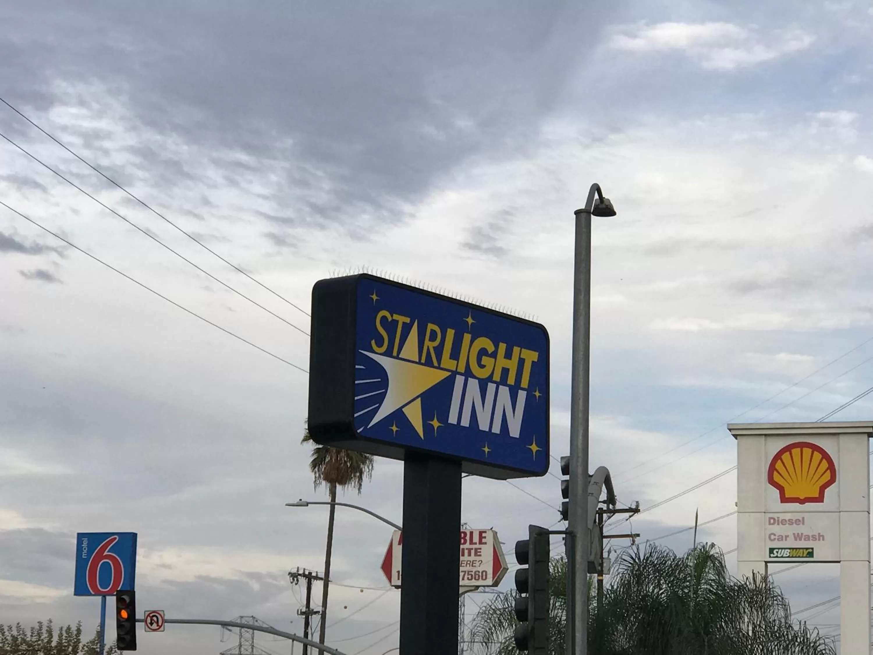 Property building in Starlight Inn South El Monte