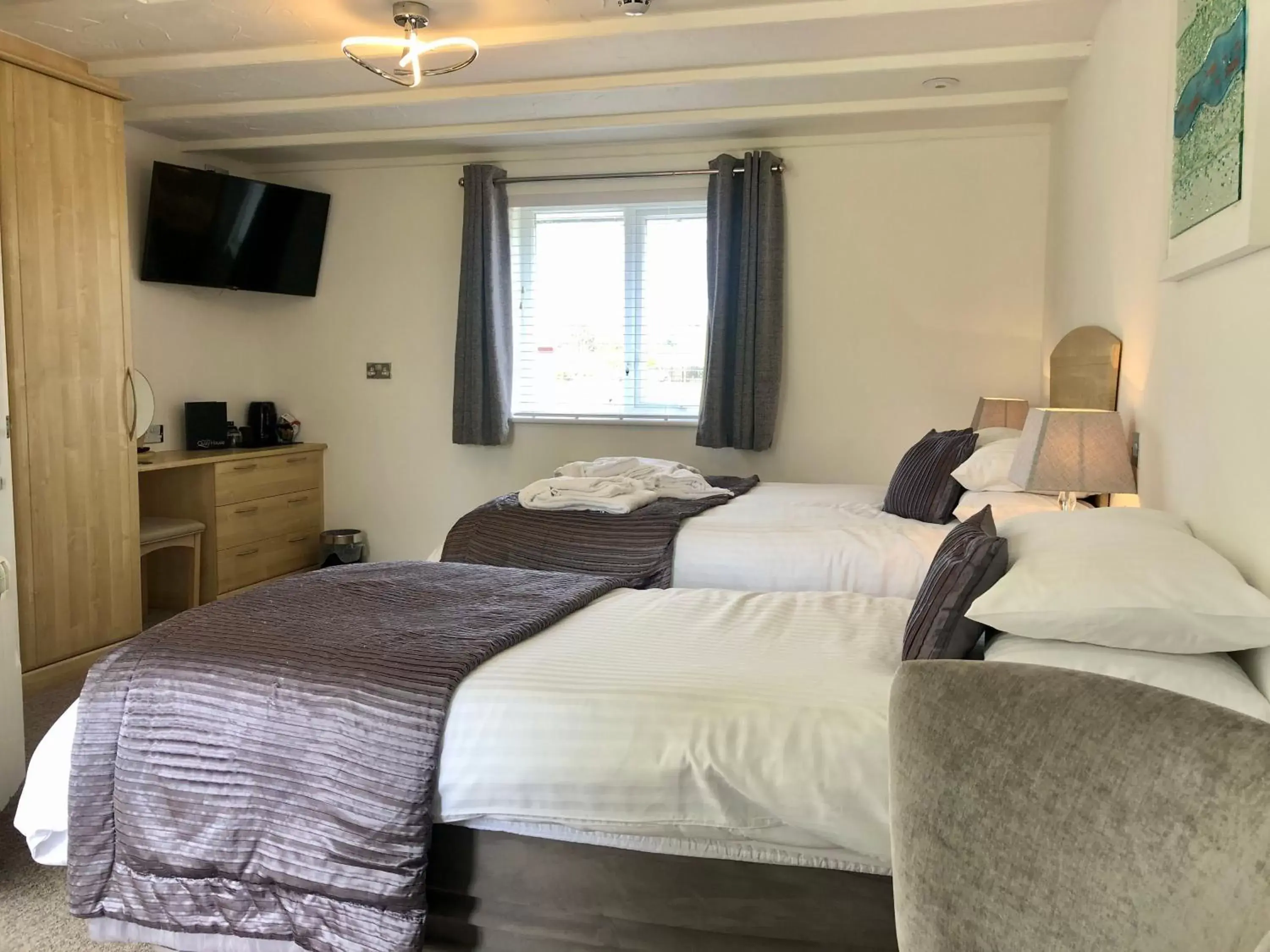 Bedroom, Bed in The Old Quay House