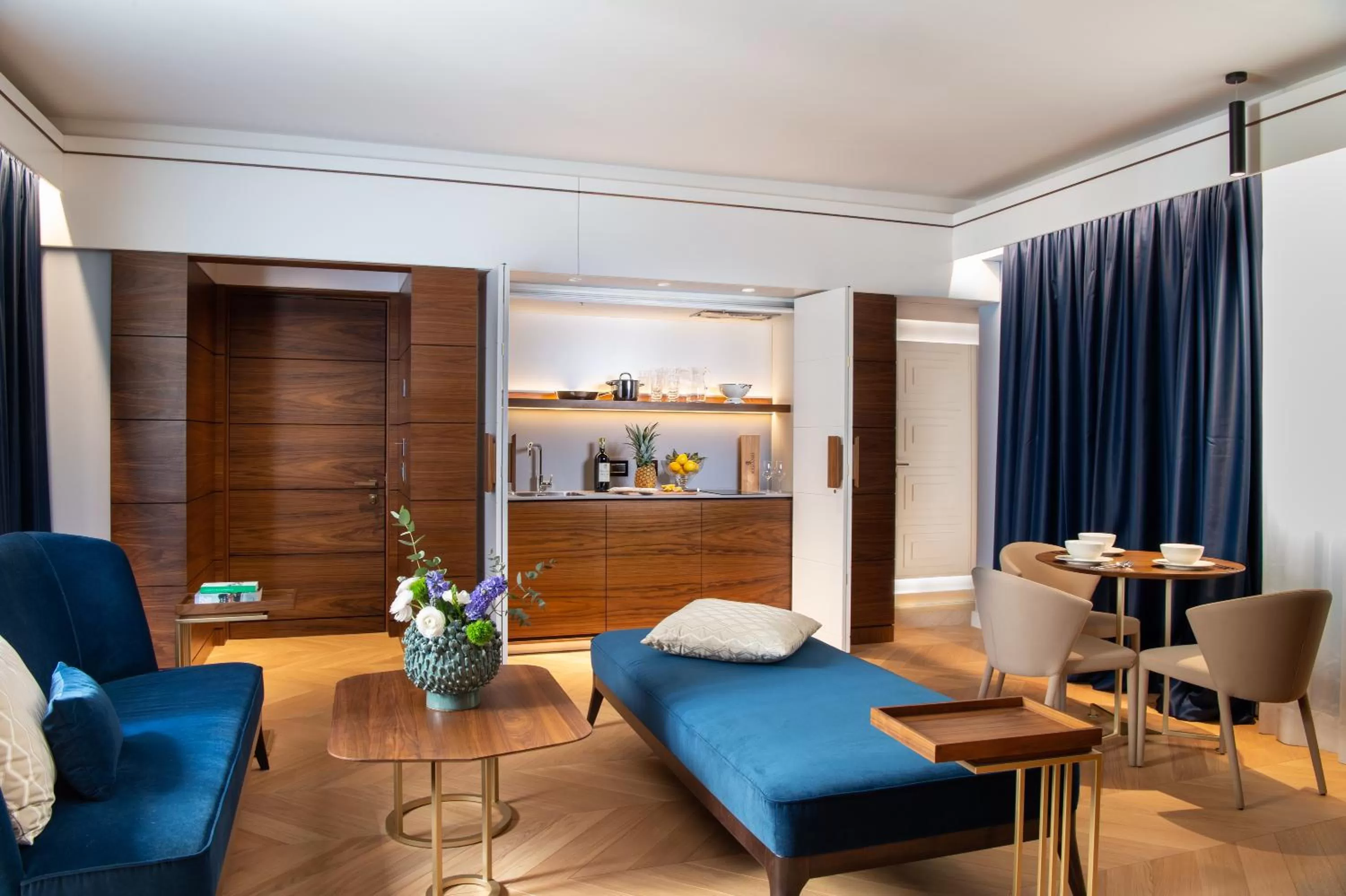 Kitchen or kitchenette in Hotel degli Orafi