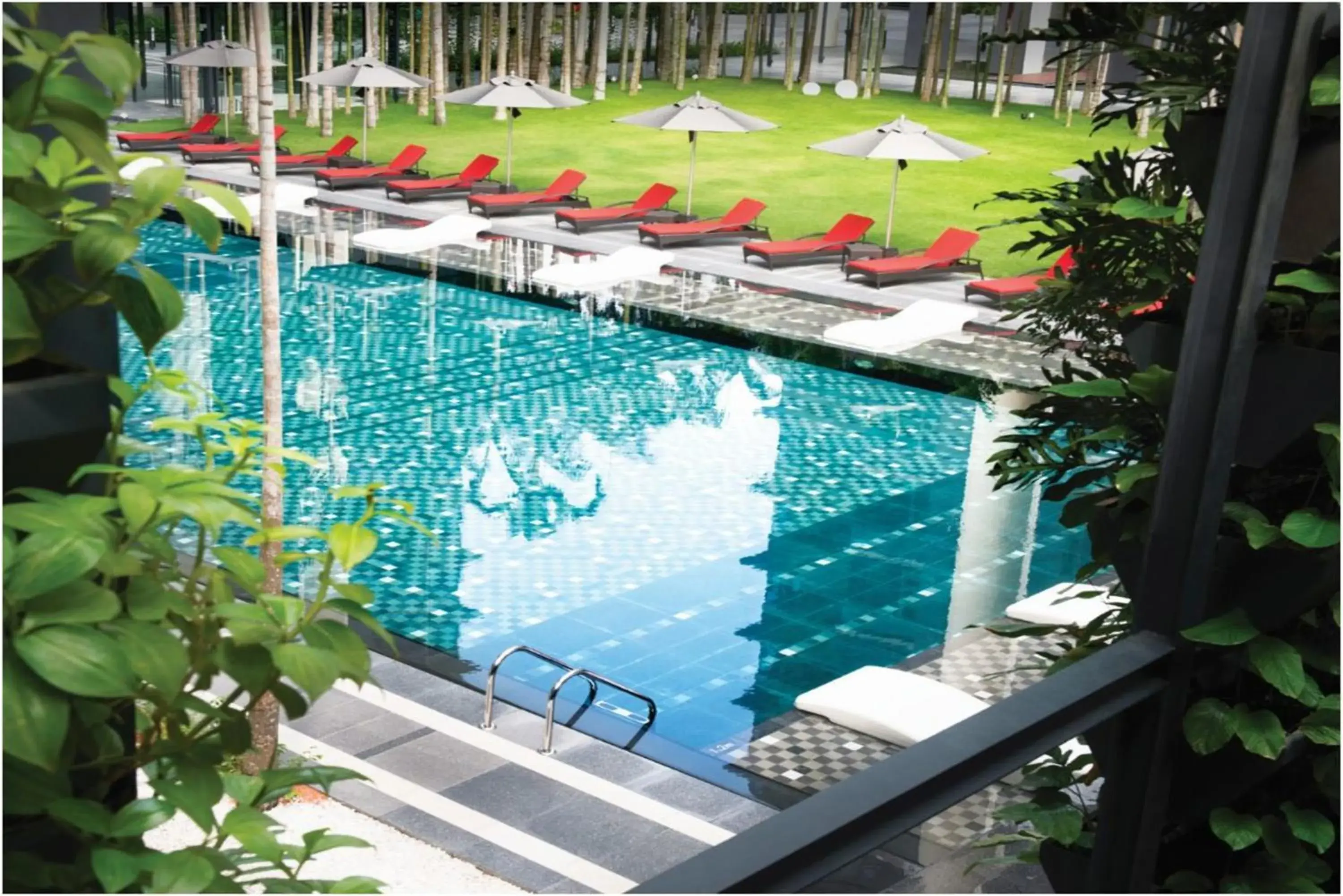 Garden, Pool View in E&O Residences Kuala Lumpur