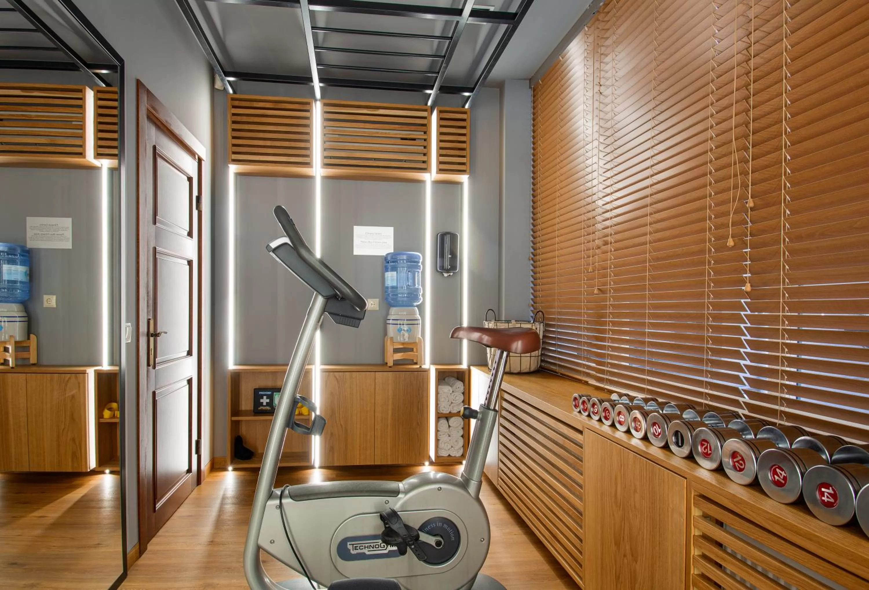 Fitness centre/facilities in Radisson Hotel Old Town Riga