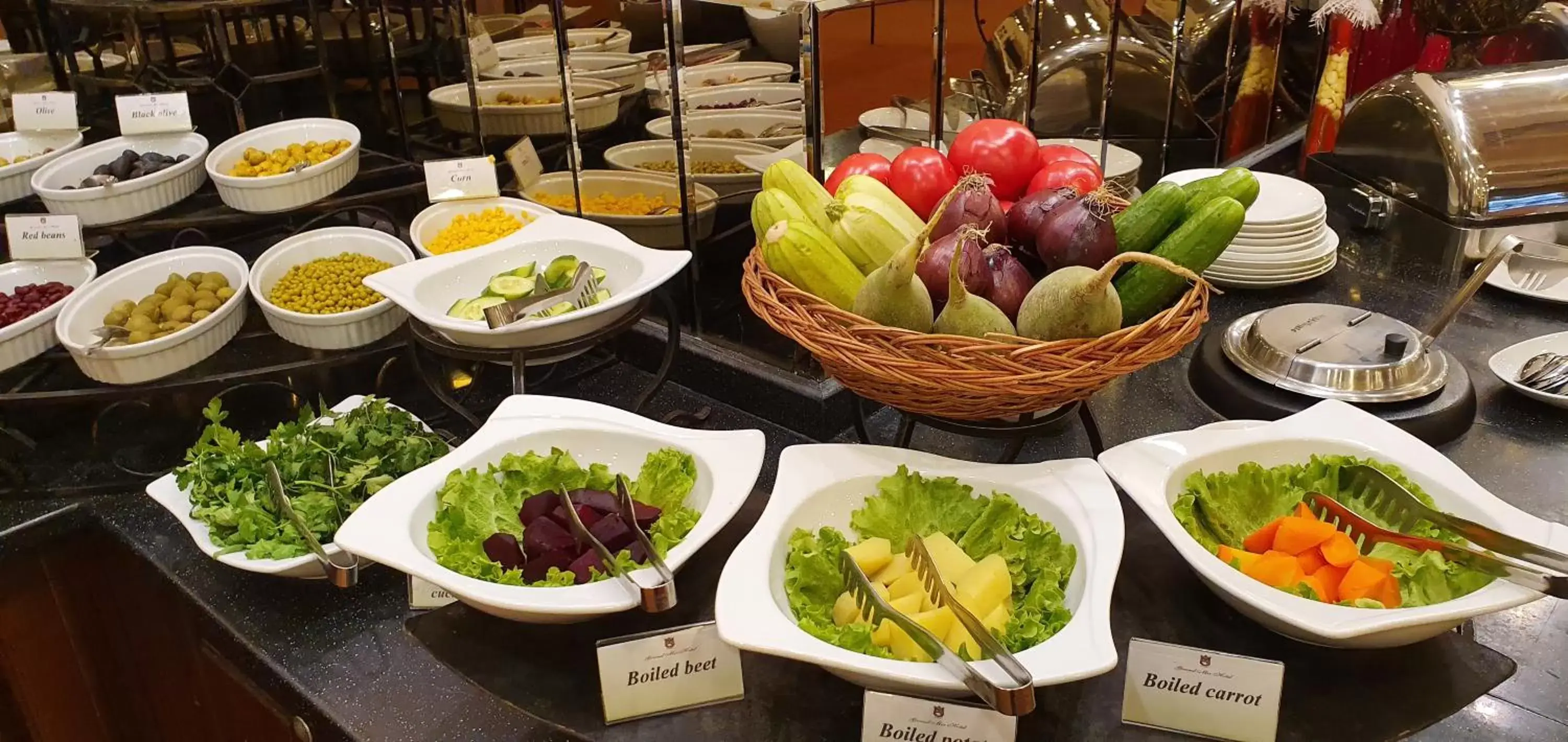 Breakfast in Grand Mir Hotel Breakfast in Grand Mir Hotel