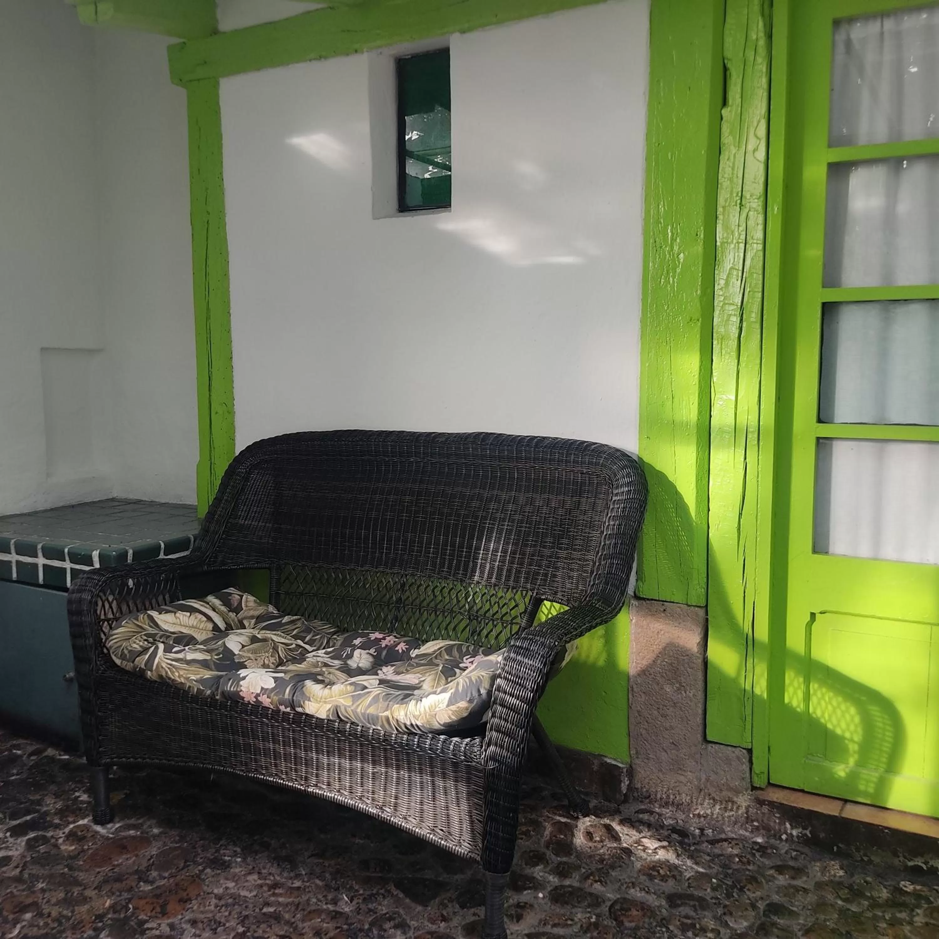 Living room in Posada Cafe La Huerta