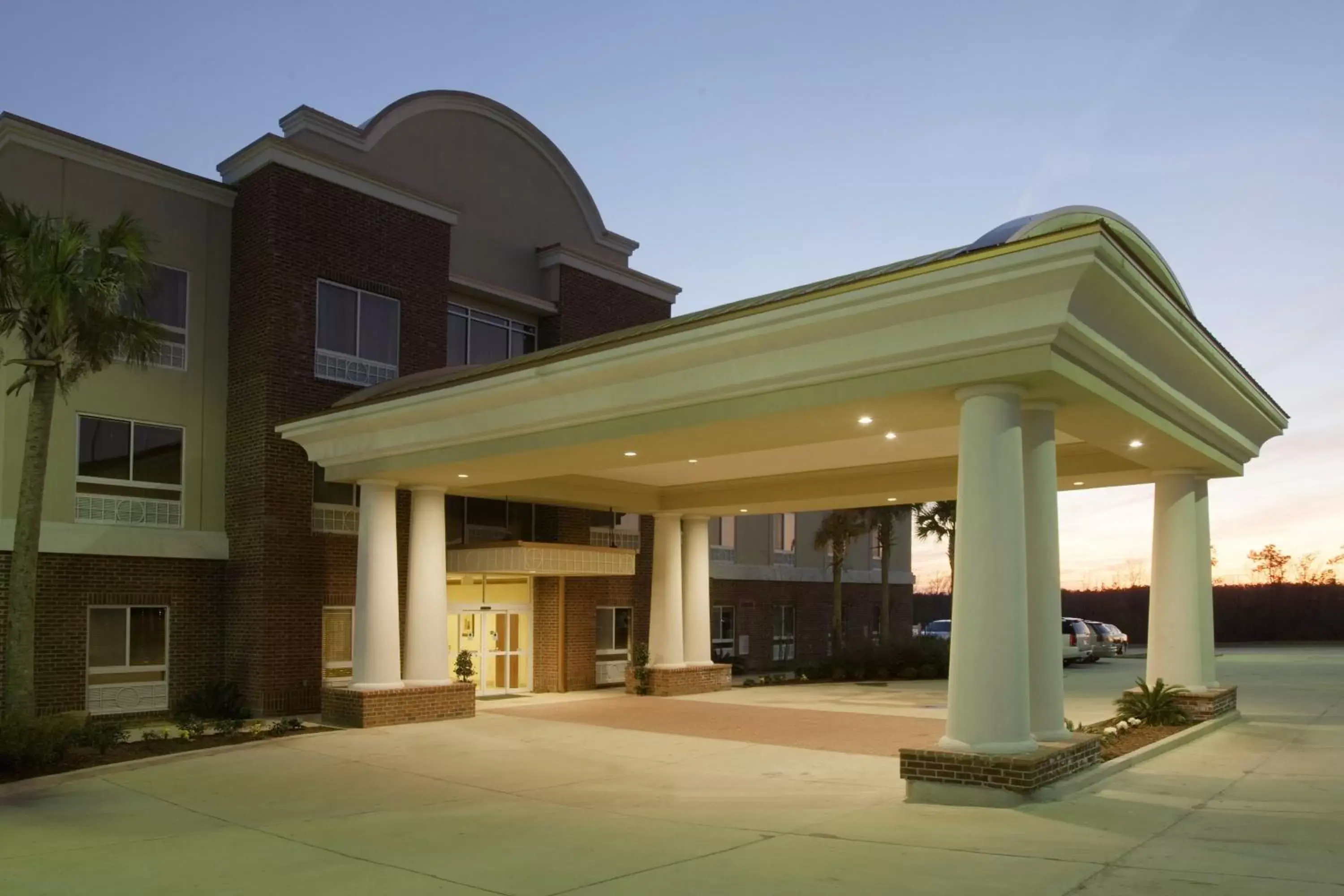 Property building in Holiday Inn Express Hotel & Suites Lucedale, an IHG Hotel