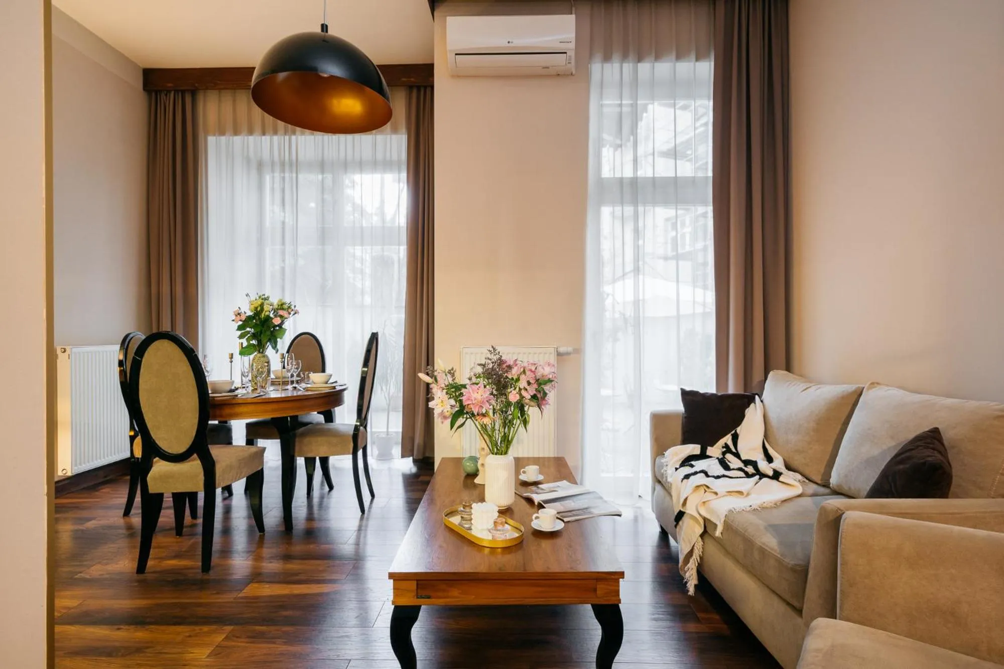 Living room in Topolowa Residence - LoftAffair Collection