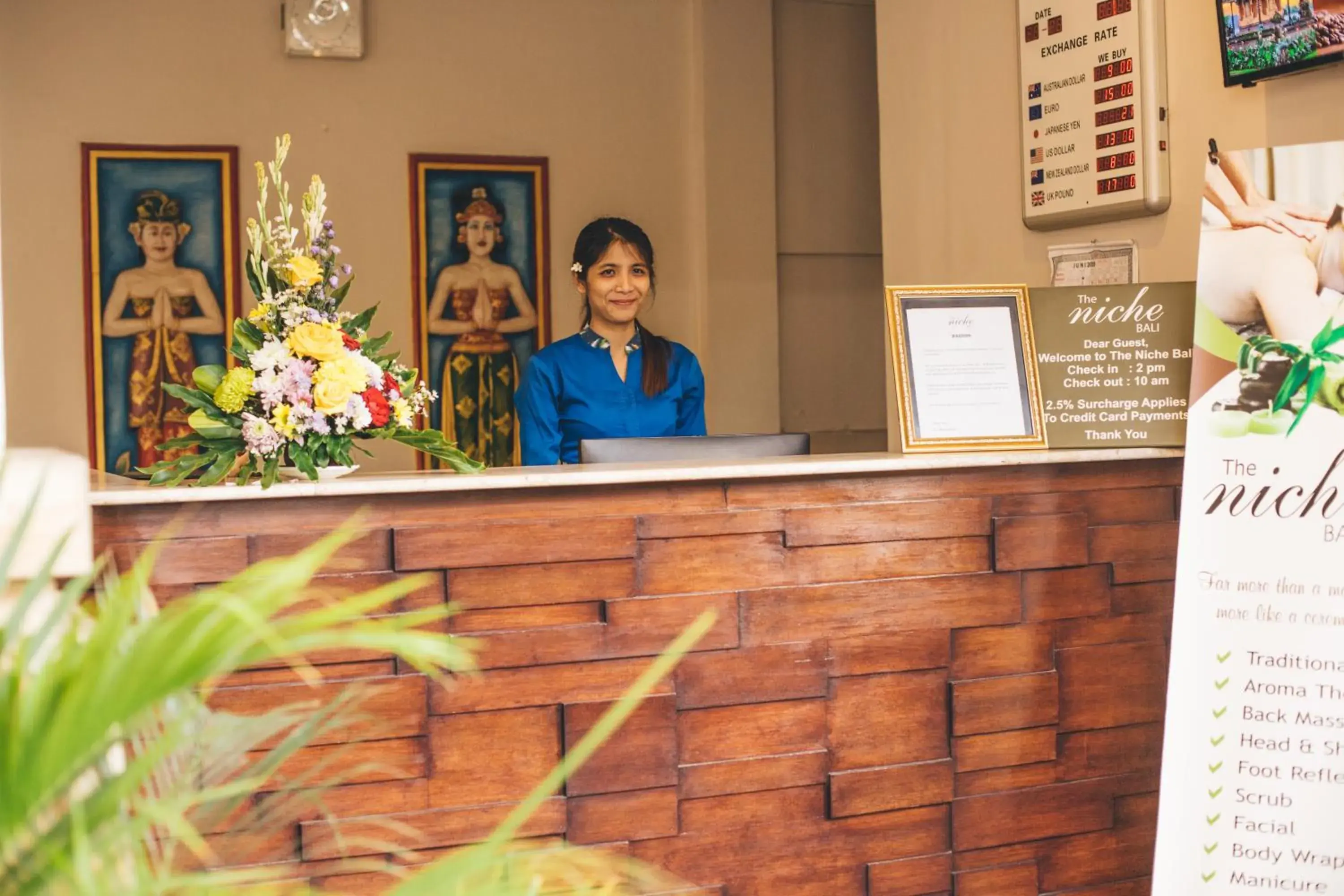 Staff, Lobby/Reception in The Niche Bali