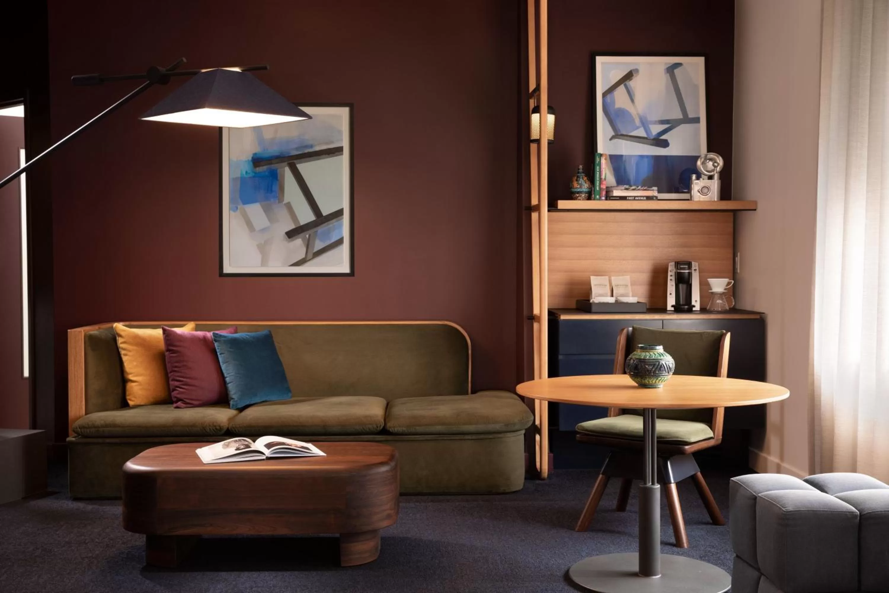 Studio King Suite, Junior Suite, 1 King, Sofa bed in Emery Hotel, Autograph Collection