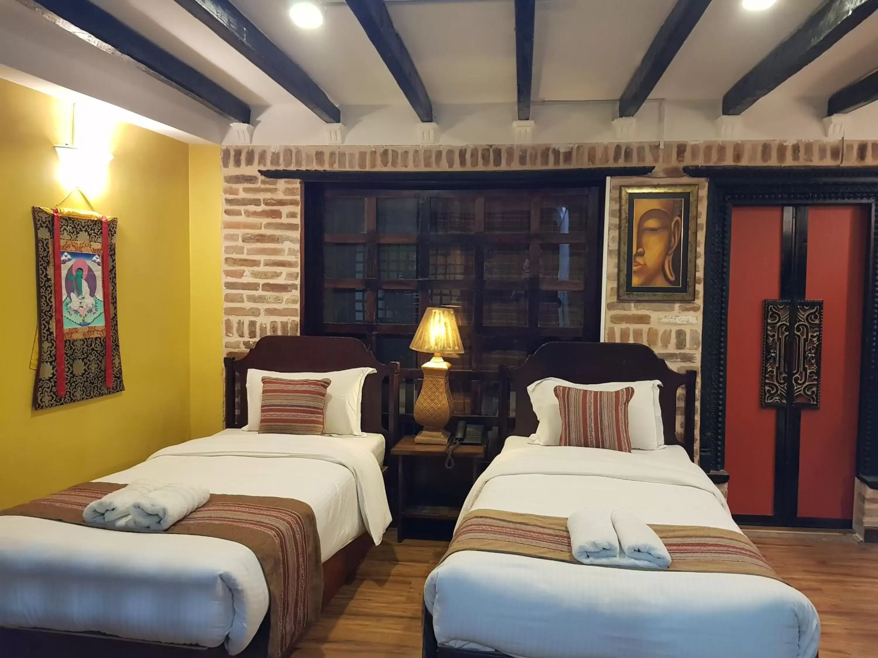 Bedroom, Bed in Nepal Pavilion Inn