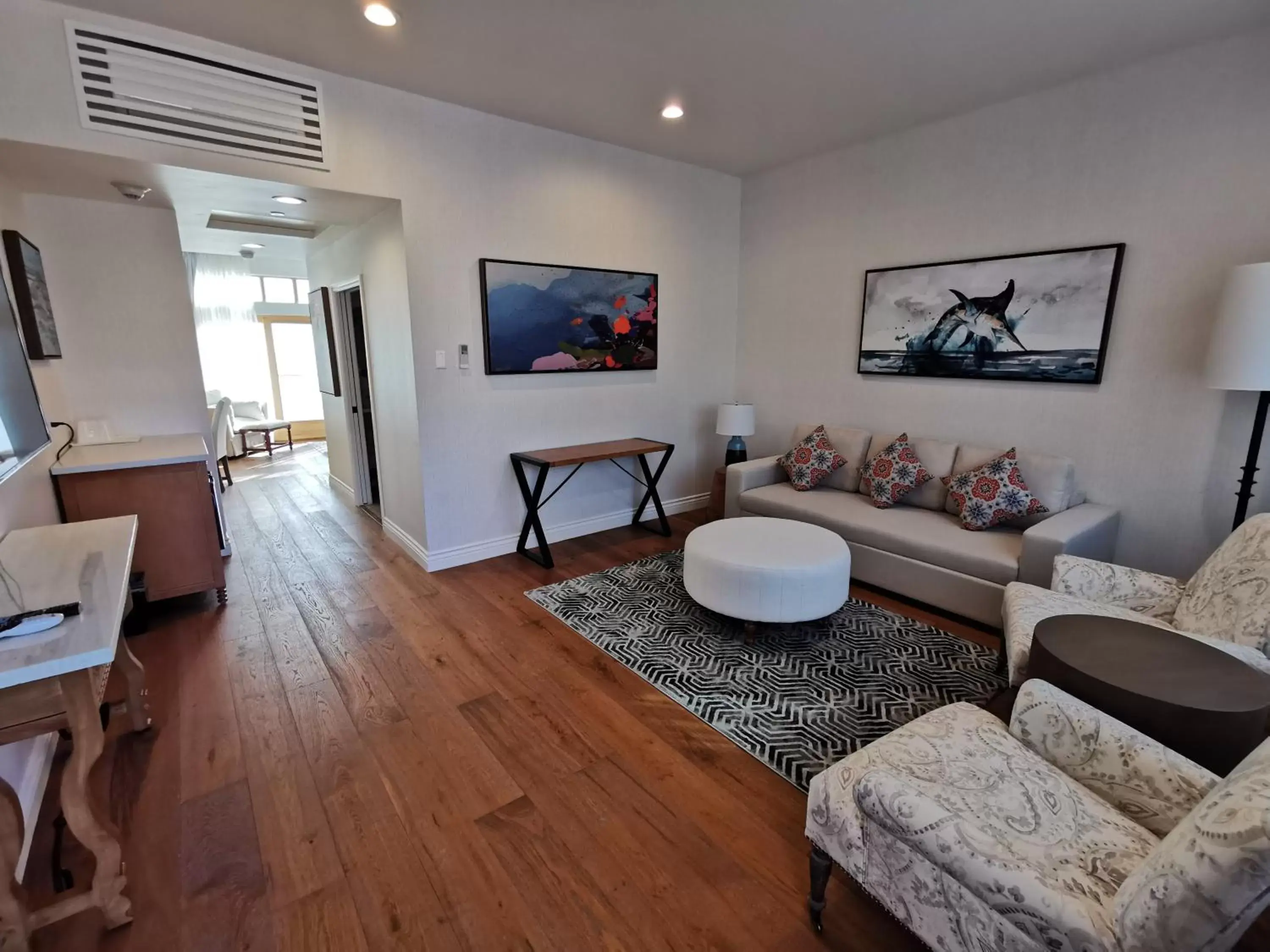 Living room in Zane Grey Pueblo Hotel