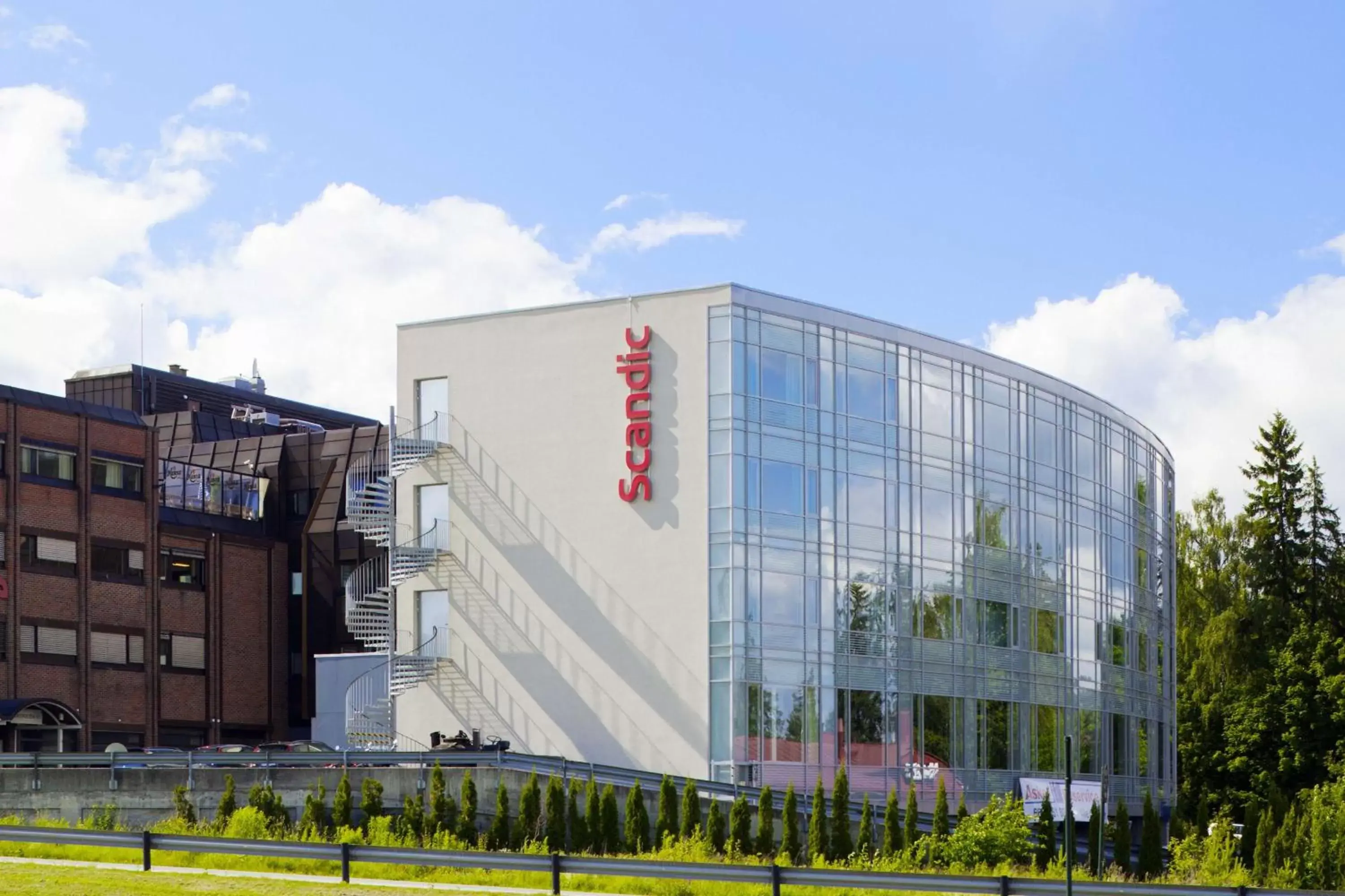 Property building in Scandic Asker Property building in Scandic Asker
