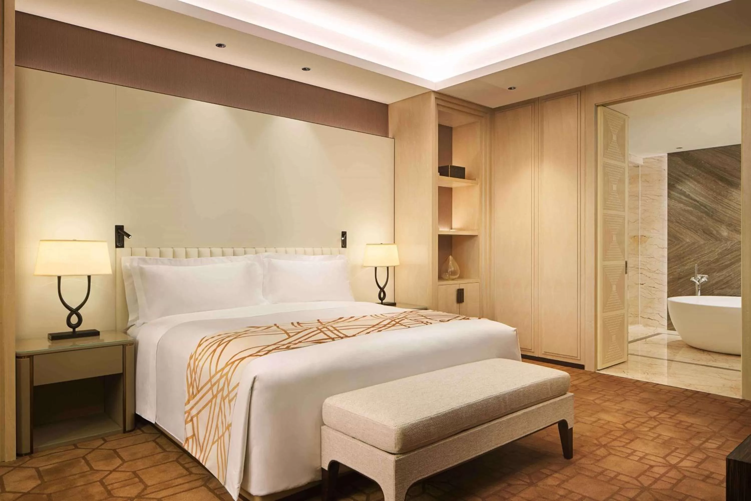 Bed in Conrad Tianjin