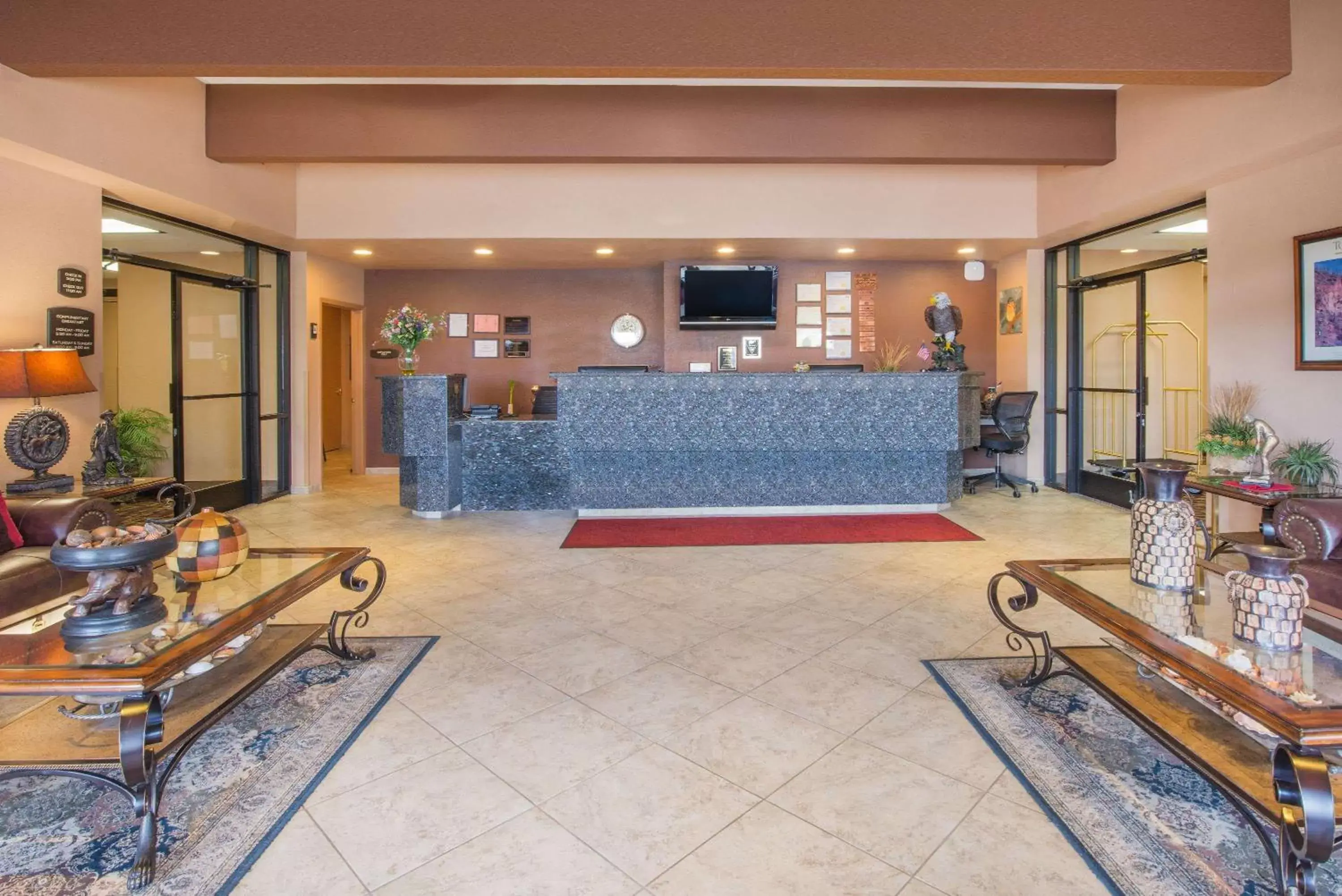 Lobby or reception, Lobby/Reception in Travelodge by Wyndham Globe AZ