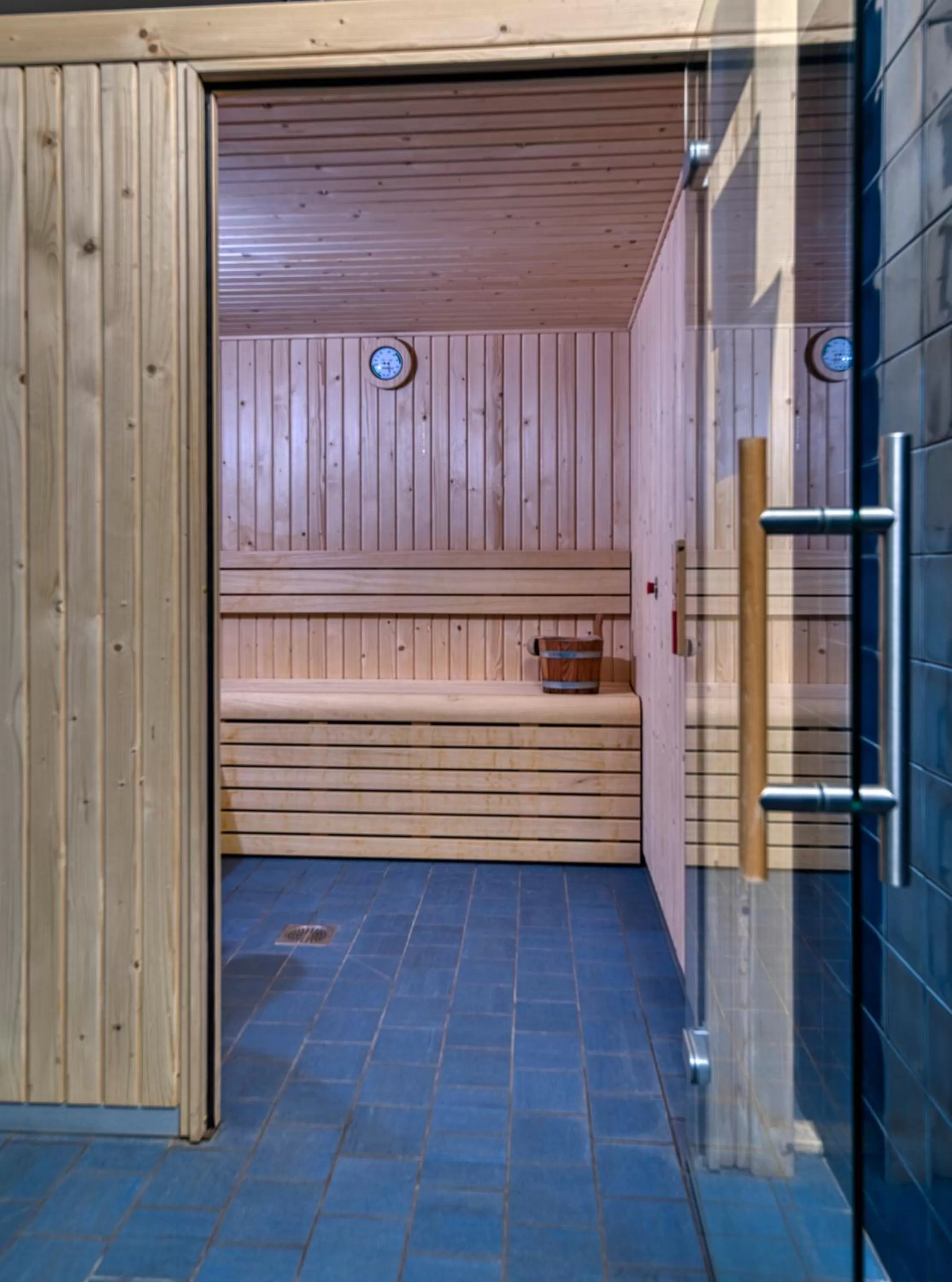 Sauna in Hôtel Lac d'Orient