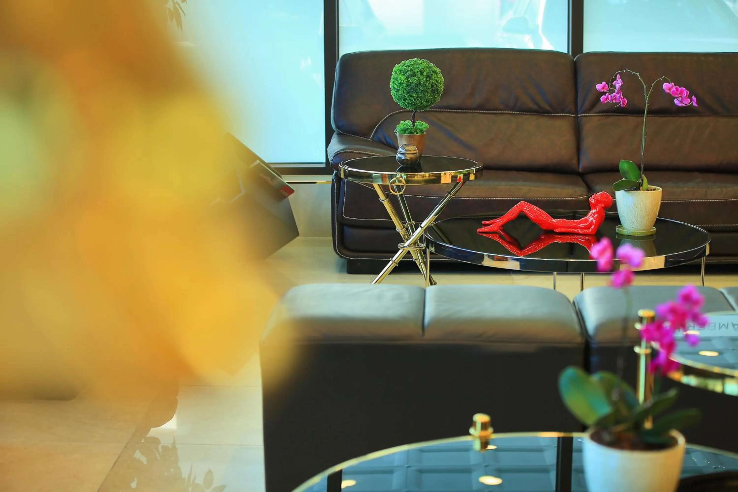 Decorative detail in Amber Hotel Jeju