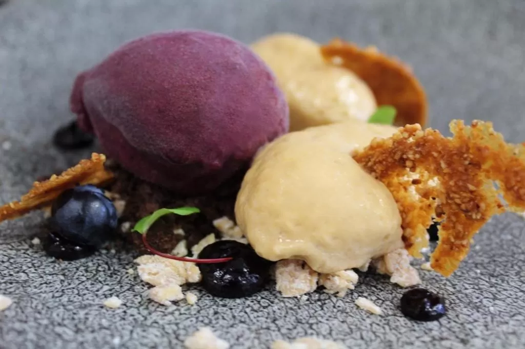 Food close-up in The Bath Arms Hotel