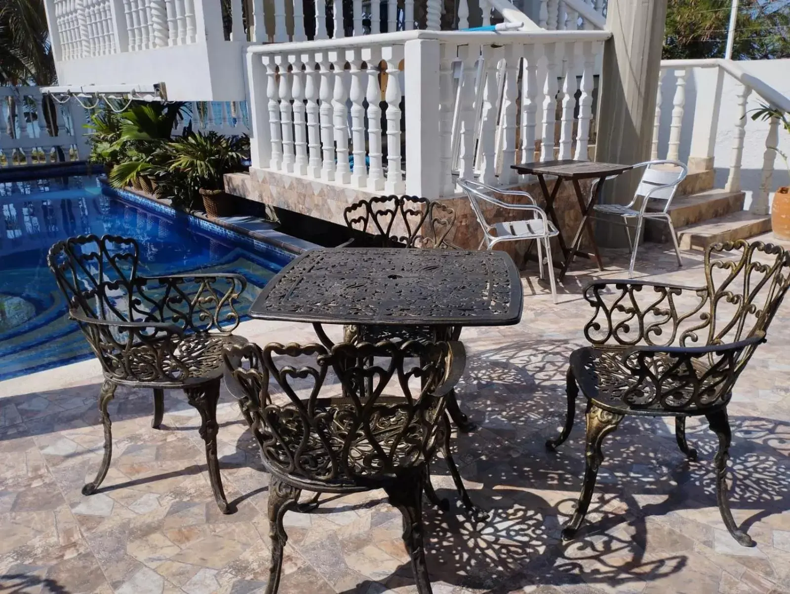 Pool view in Sunset Paradise Pool view in Sunset Paradise