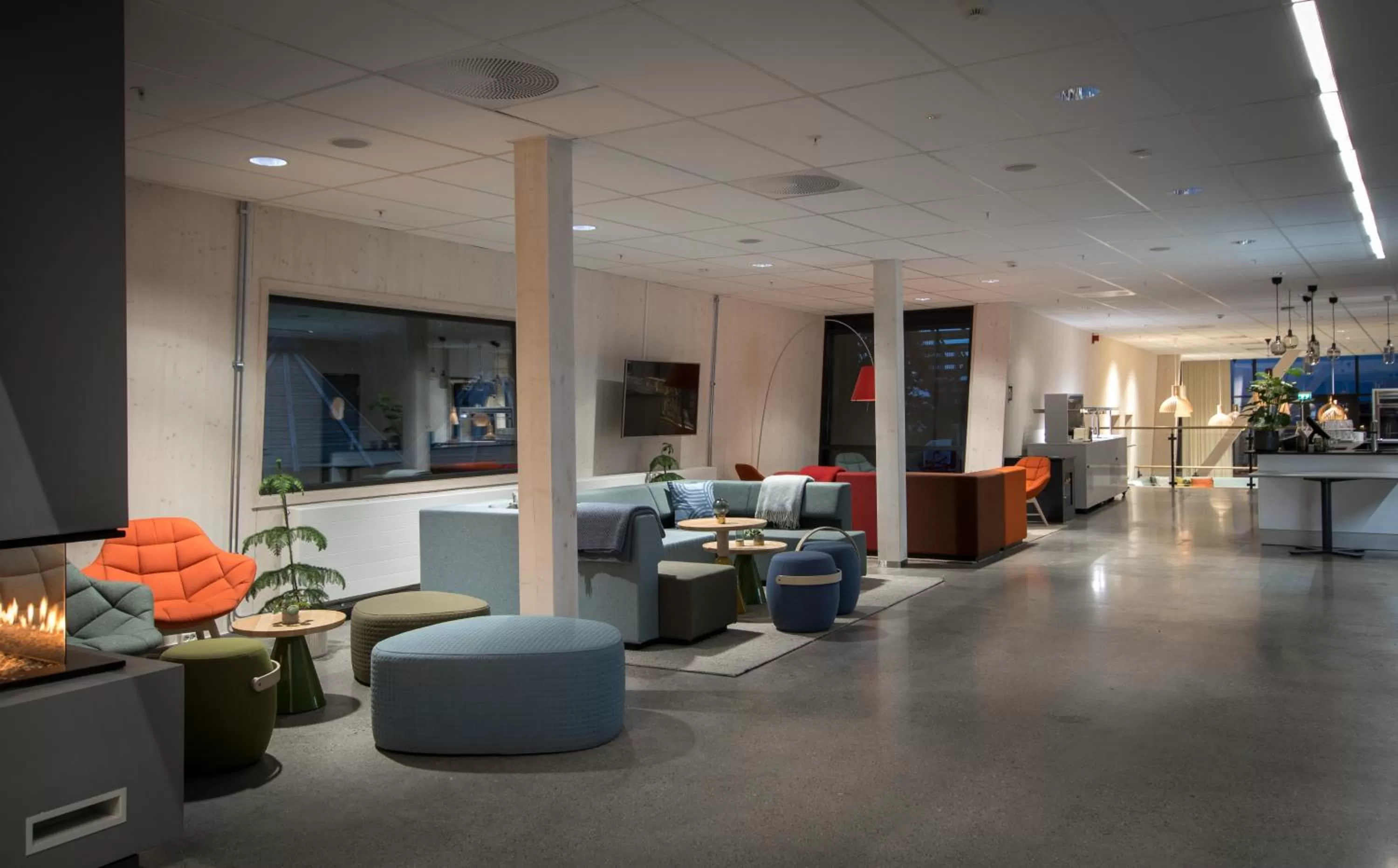 Lounge or bar in RS Noatun