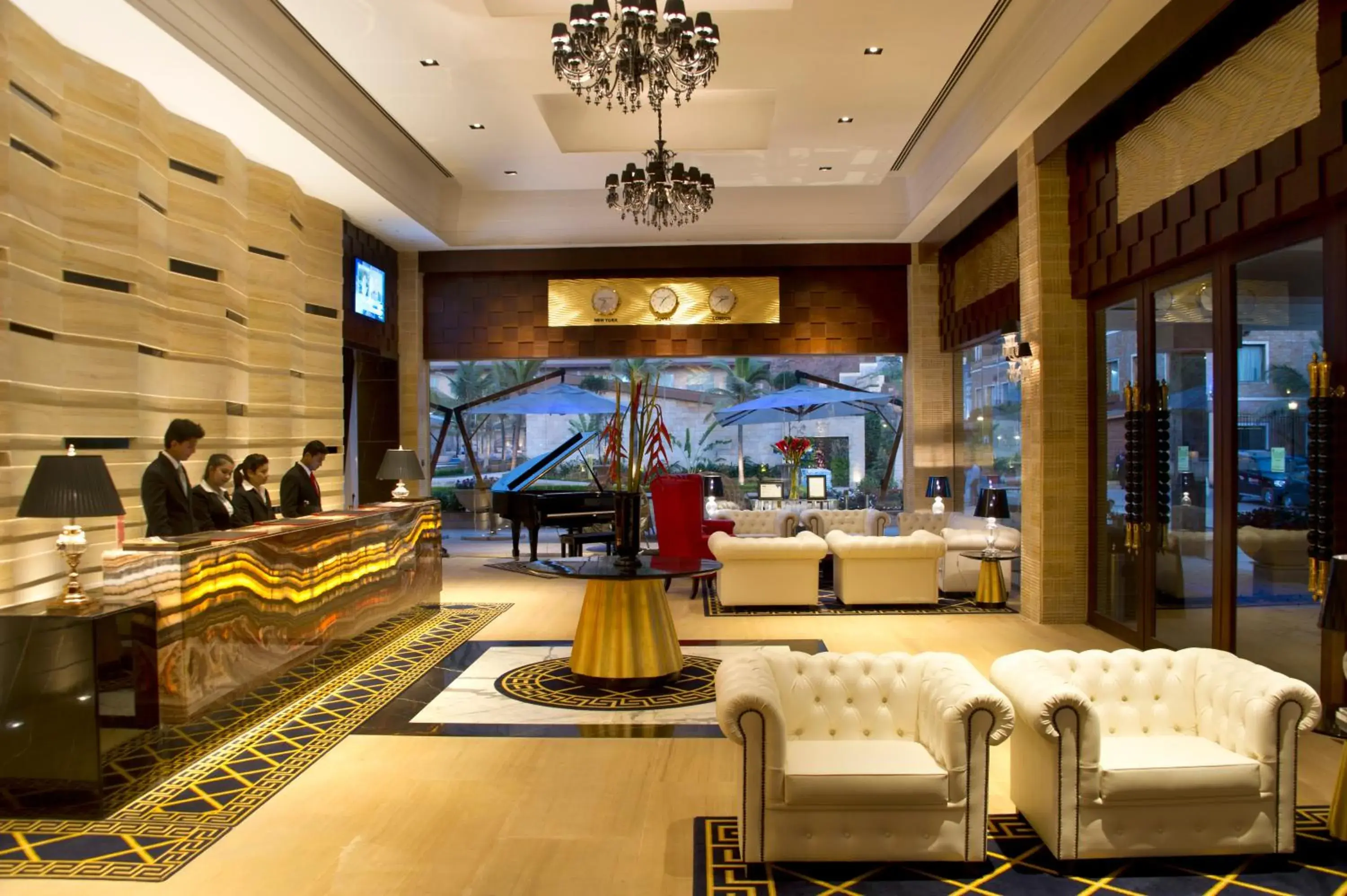 Lobby or reception in Della Resorts