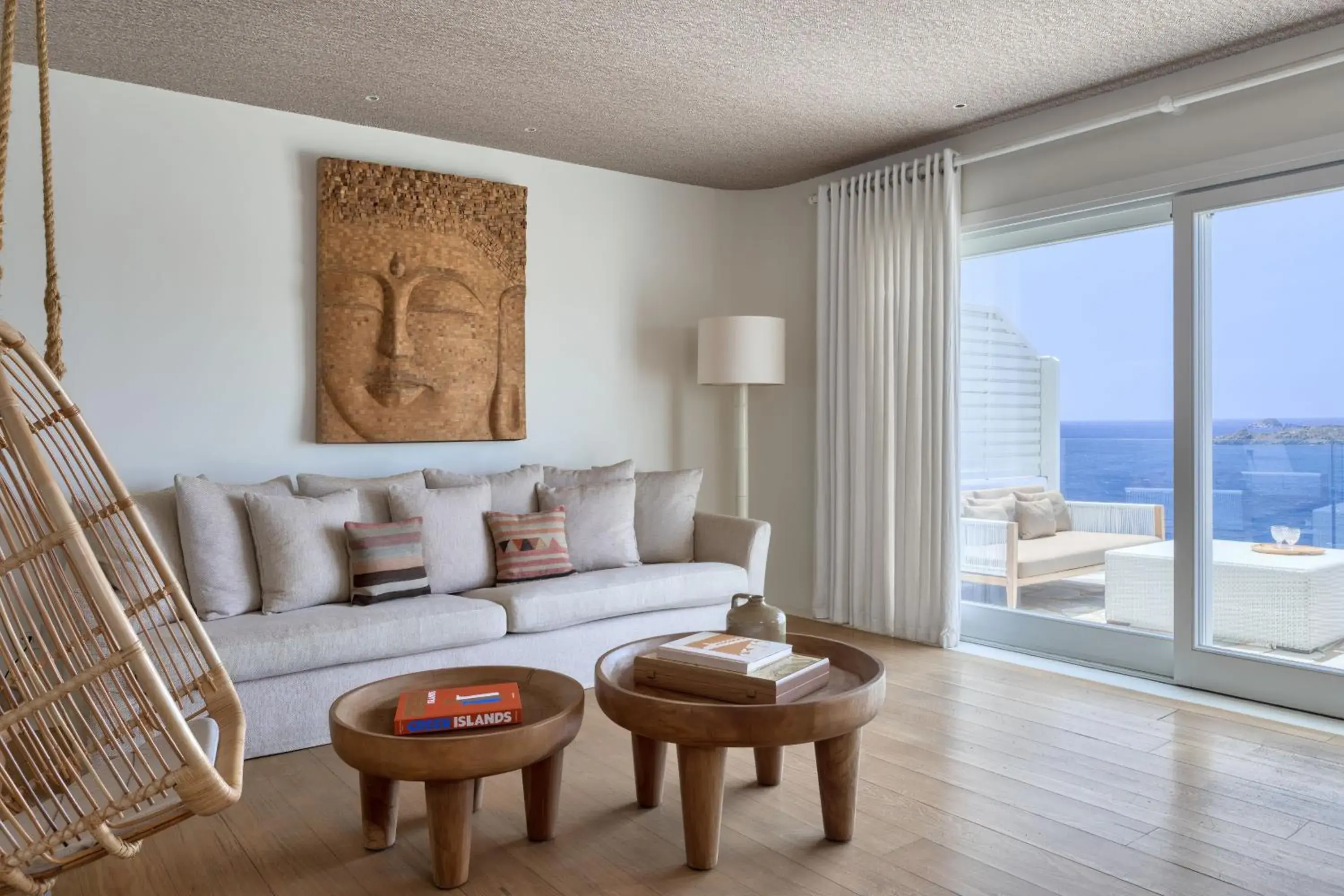 Living room, Seating Area in Santa Marina, a Luxury Collection Resort, Mykonos