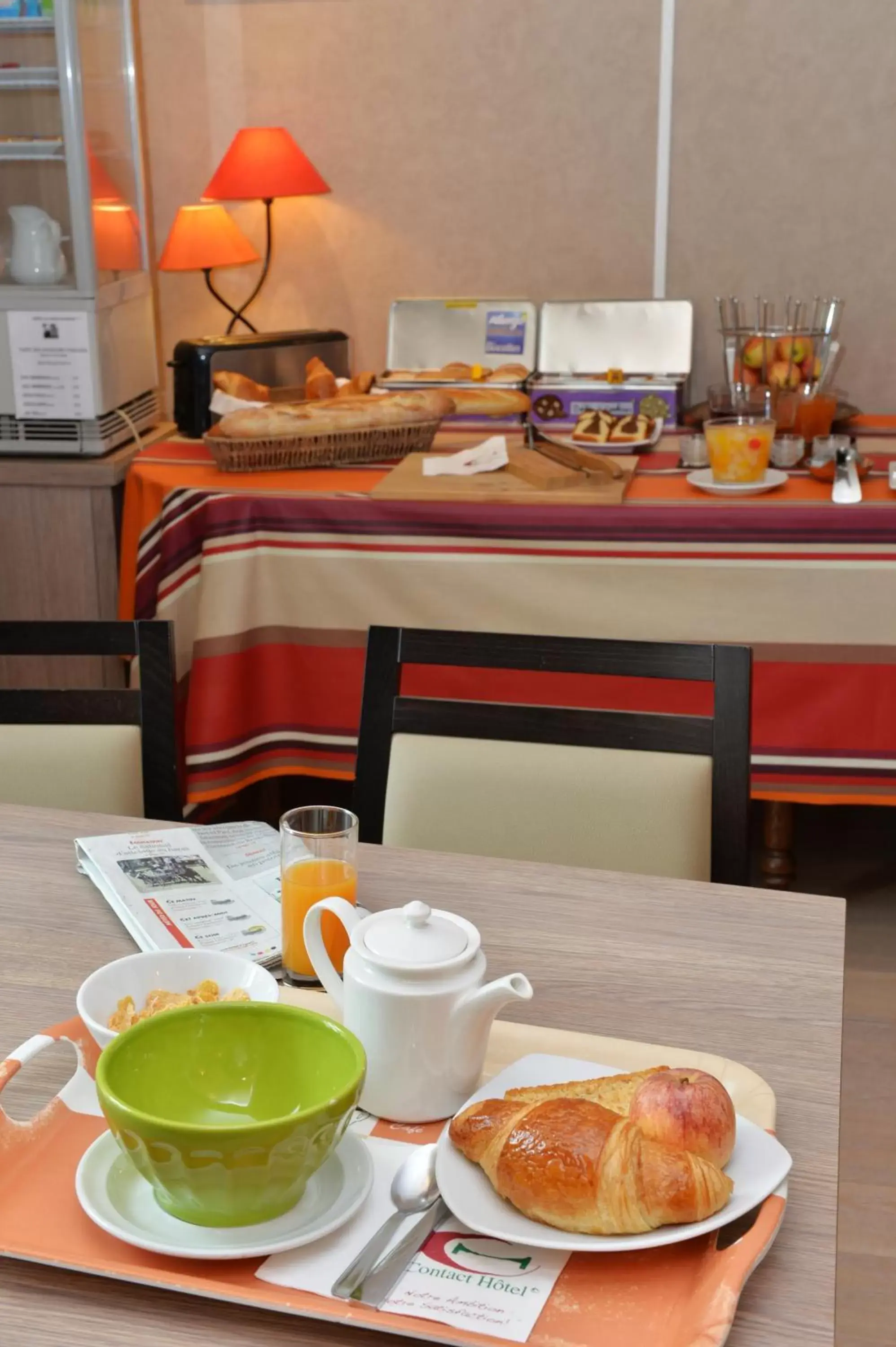Buffet breakfast, Breakfast in Hôtel La Croix Blanche