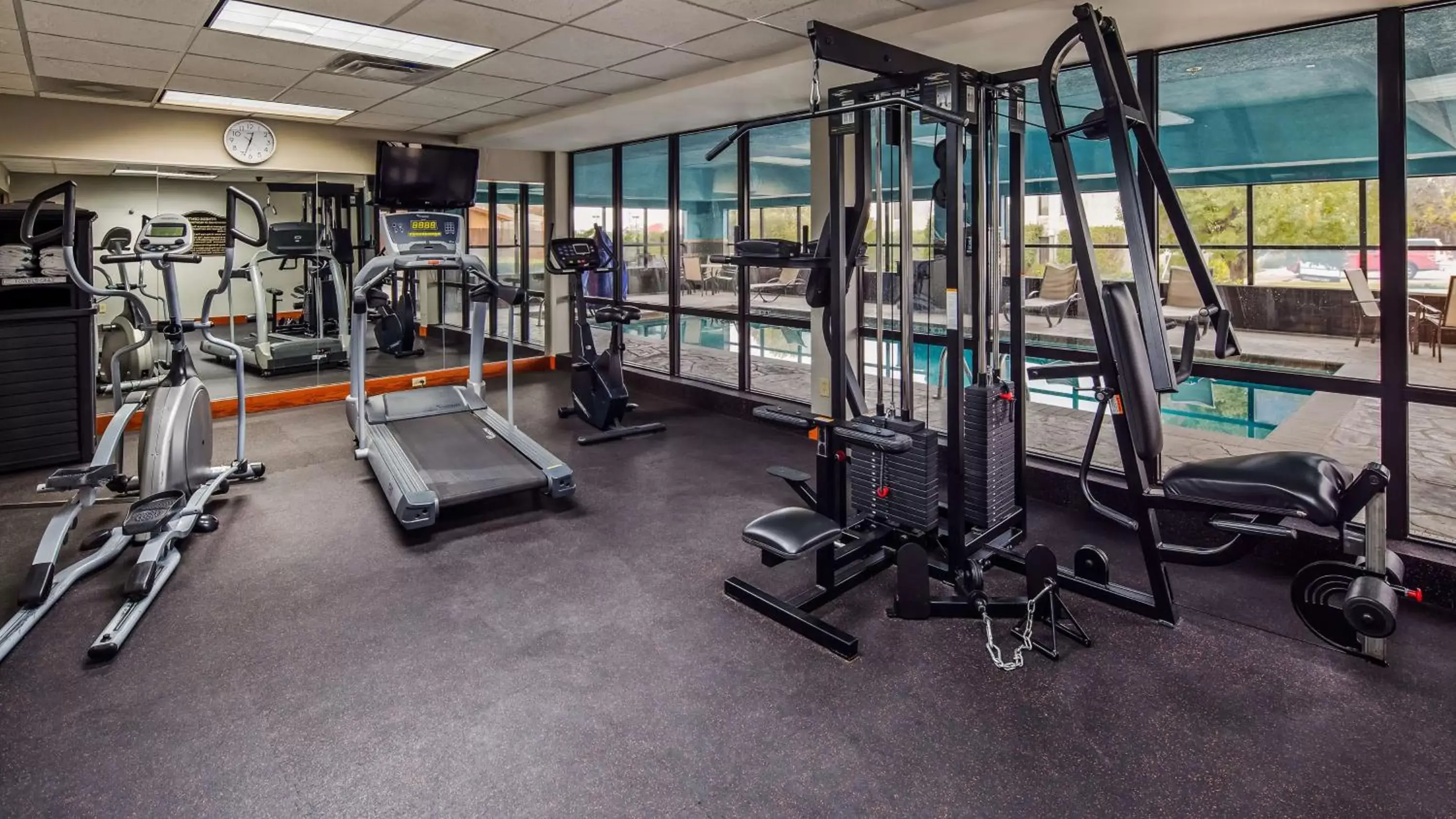 Fitness centre/facilities, Fitness Center/Facilities in Best Western Plus Midwest City Inn & Suites