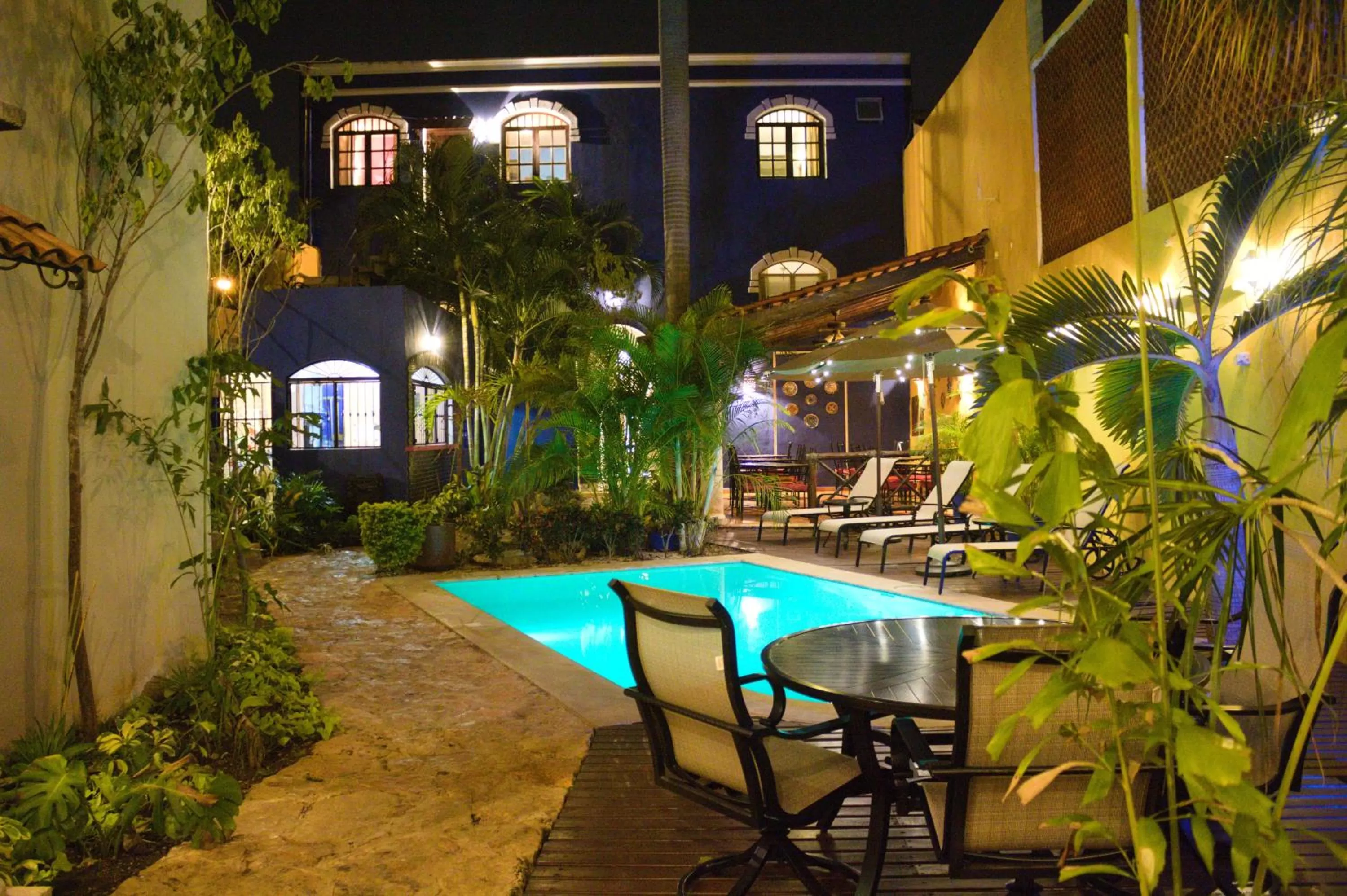 Garden in Hotel Marionetas