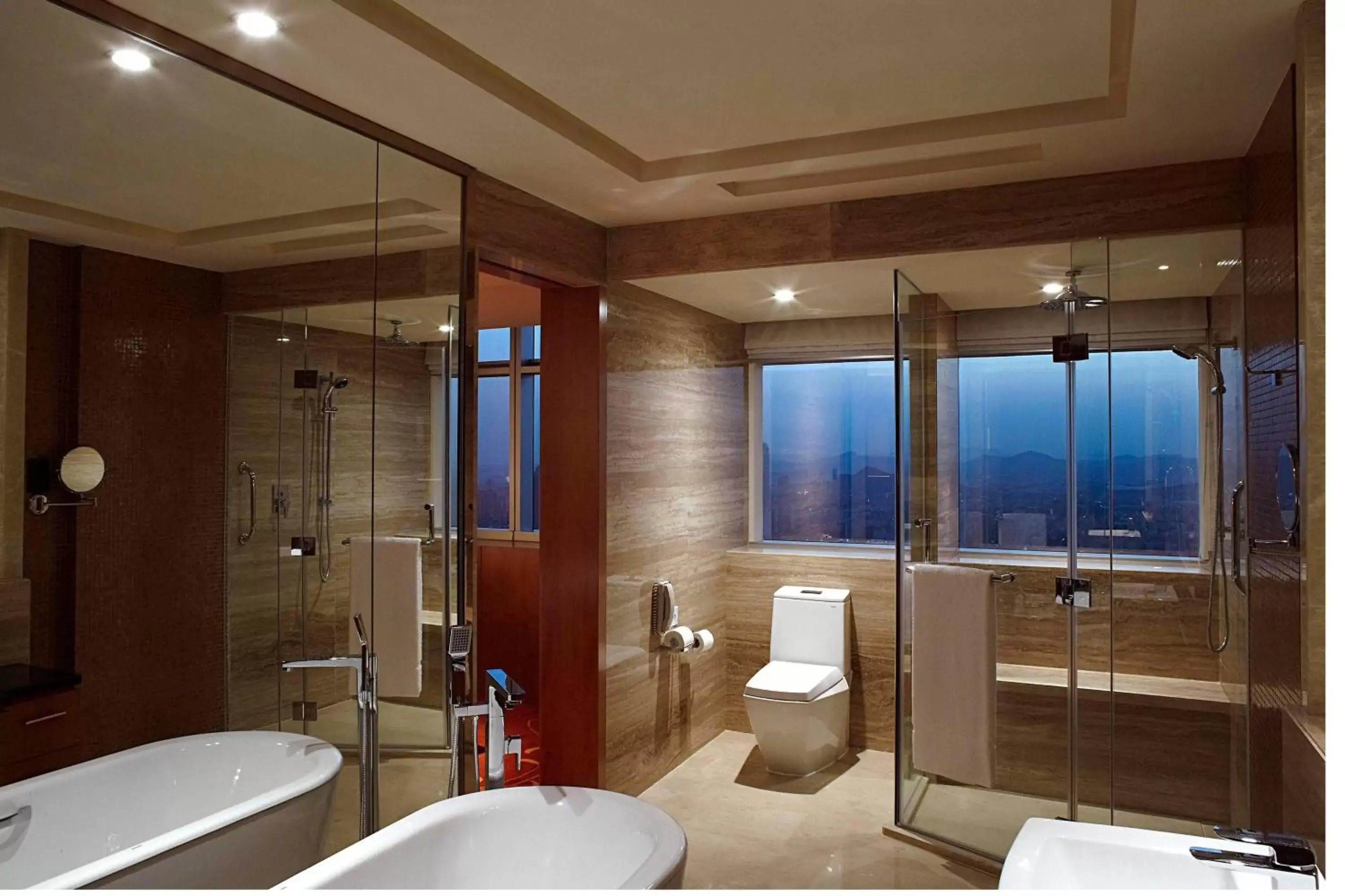 Bathroom in Suzhou Marriott Hotel