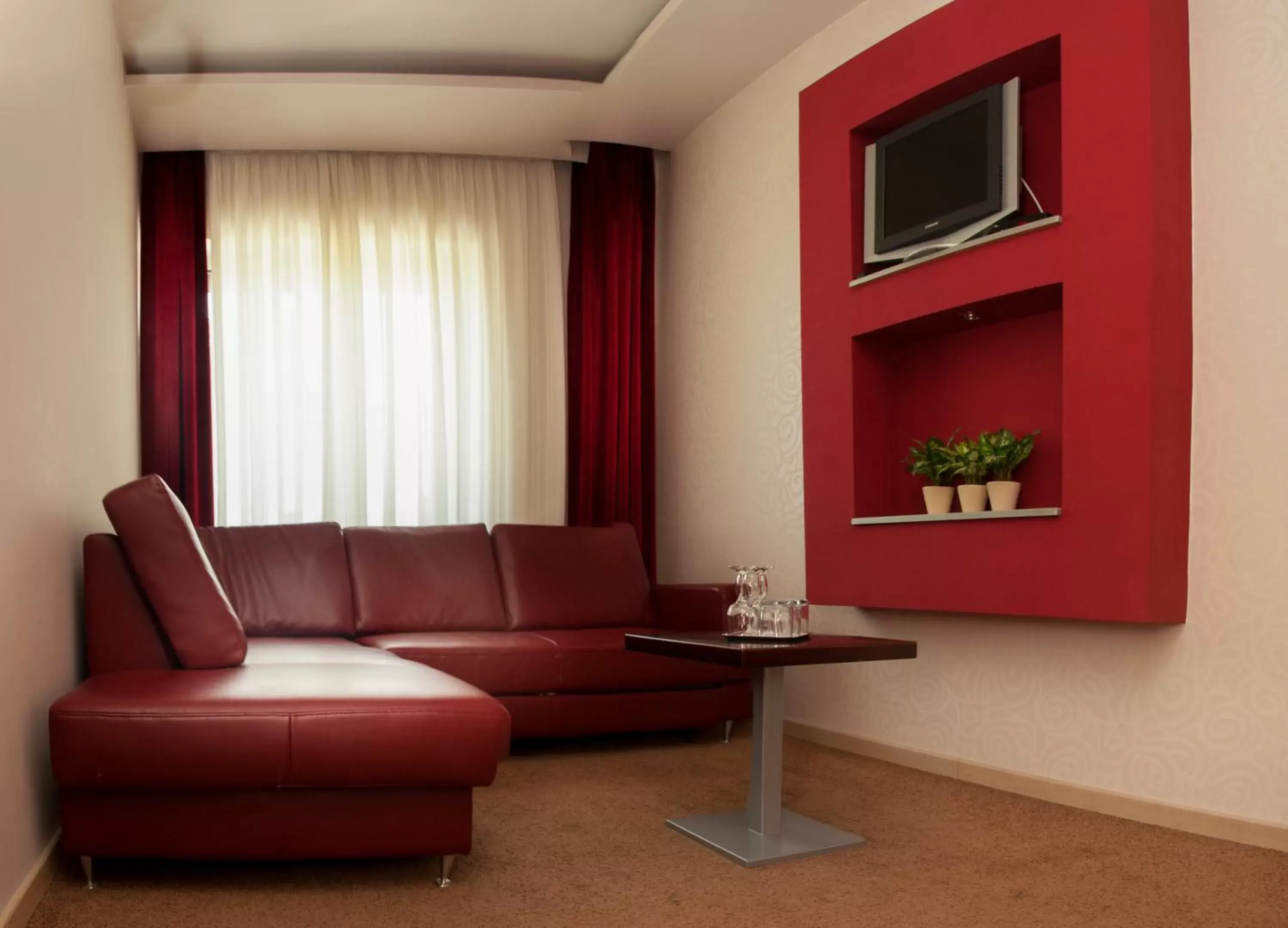Living room, Seating Area in Garni Hotel Vigor - EV station