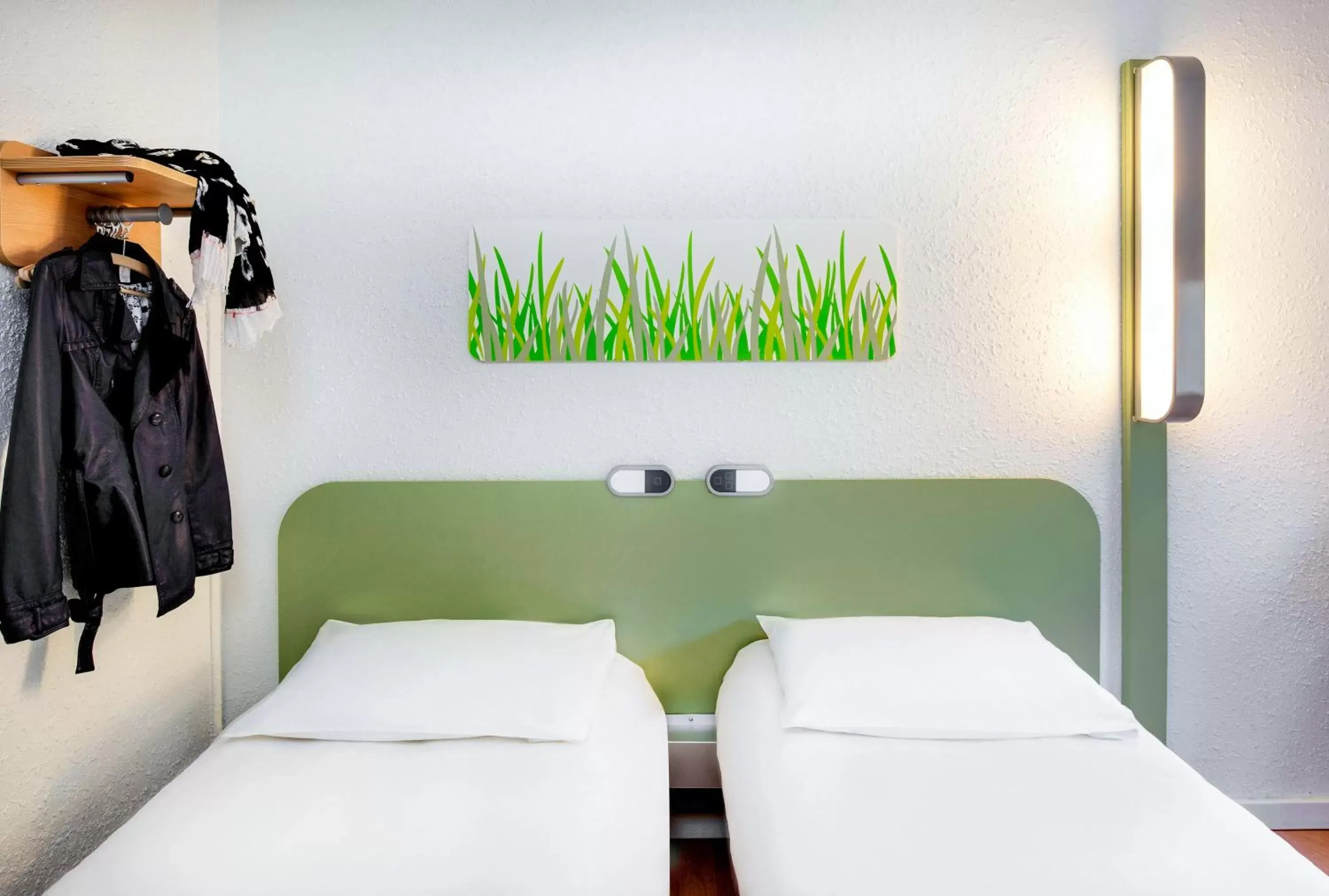 Twin Room in Hotel Ibis Budget Vichy Twin Room in Hotel Ibis Budget Vichy