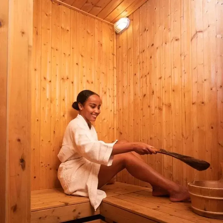 Sauna in Hotel XYZ