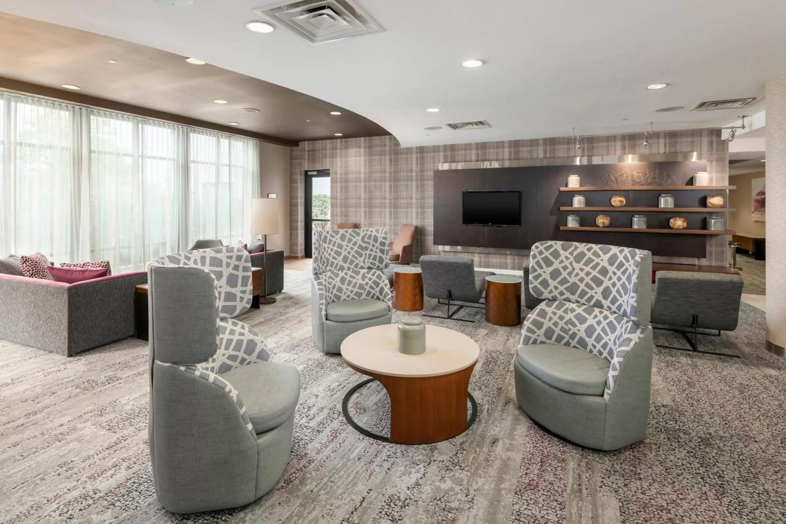Lobby or reception, Lounge/Bar in Courtyard Philadelphia Valley Forge Collegeville