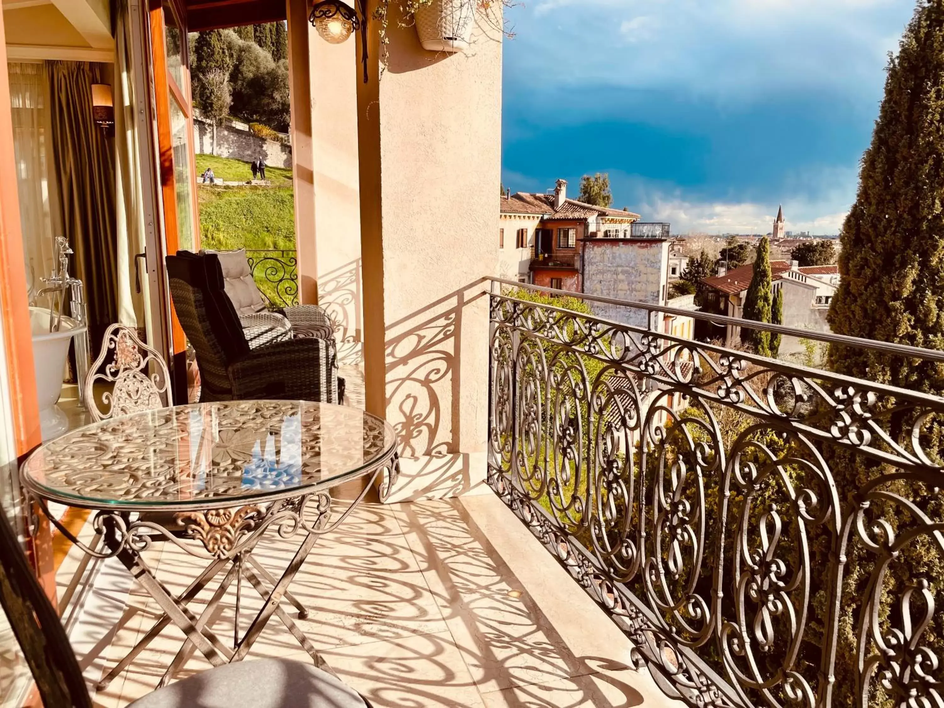 Balcony/Terrace in Relais Colle San Pietro