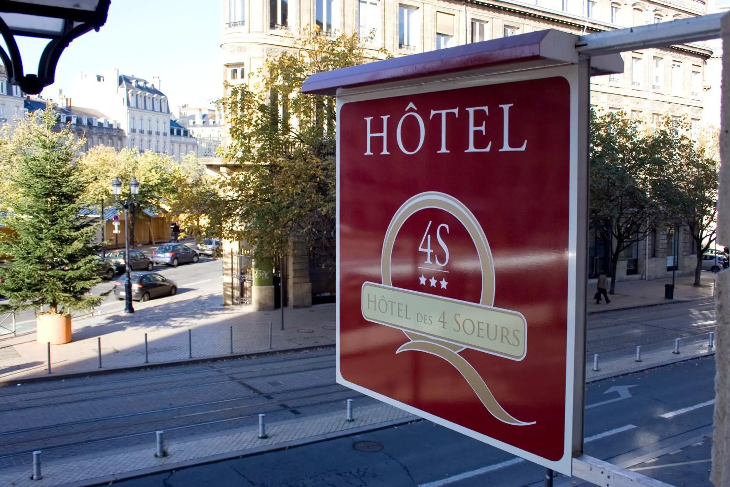 Facade/entrance, Property Logo/Sign in Hotel des 4 Soeurs