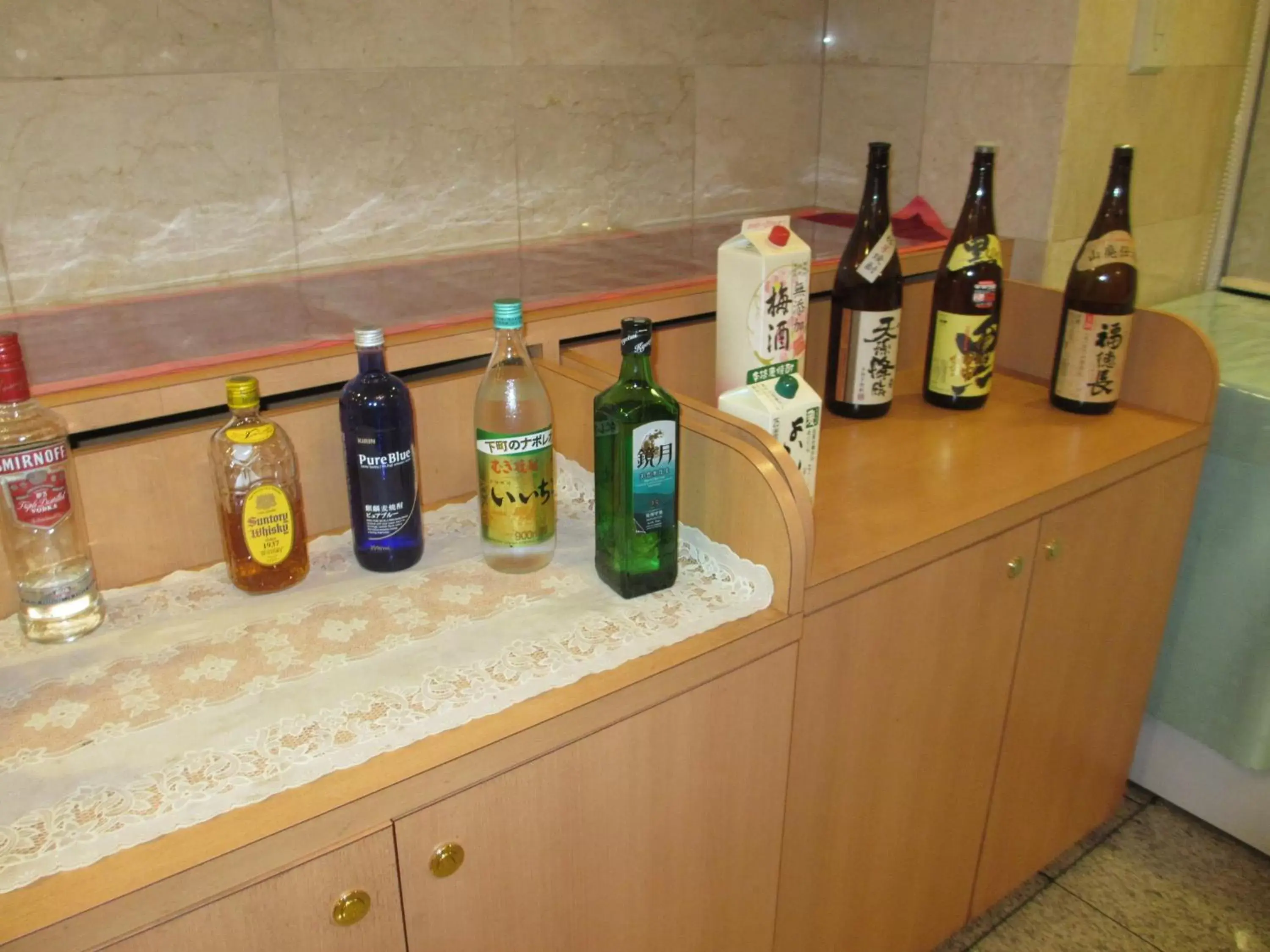 Area and facilities, Drinks in Ace Inn Kariya