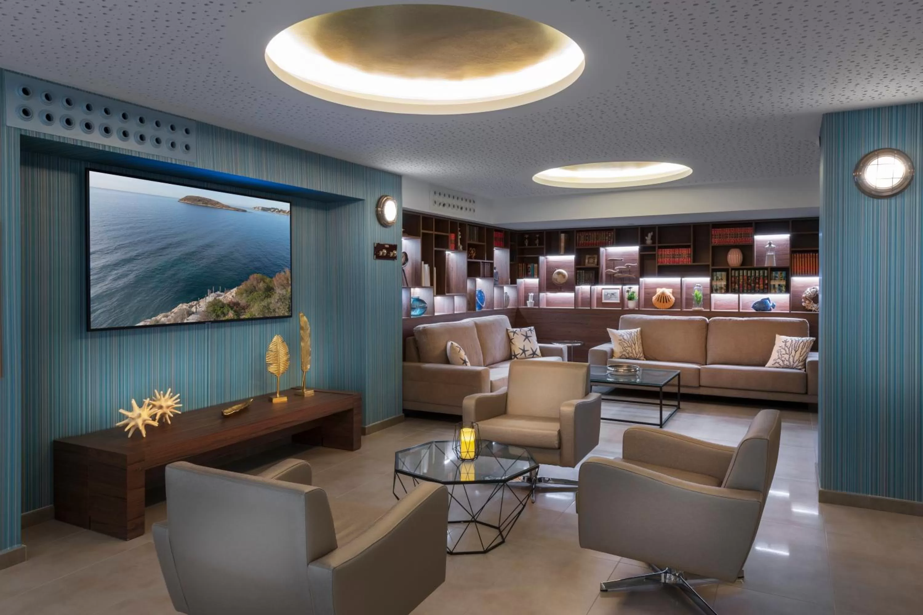 Living room in Elba Sunset Mallorca Thalasso Spa