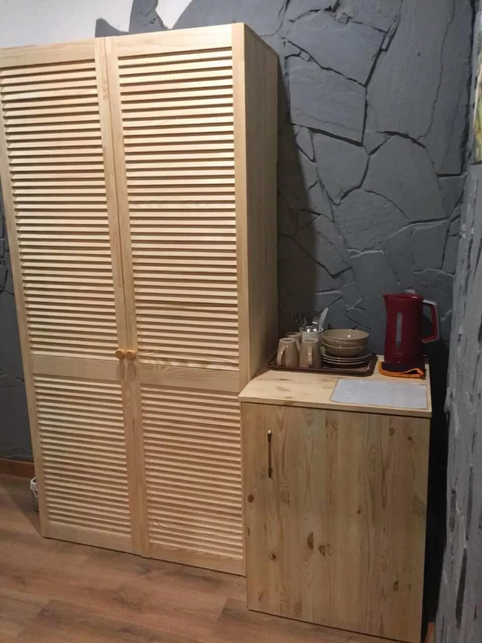 Kitchen or kitchenette in WINE & ROSE BOUTIQUE HOTEL