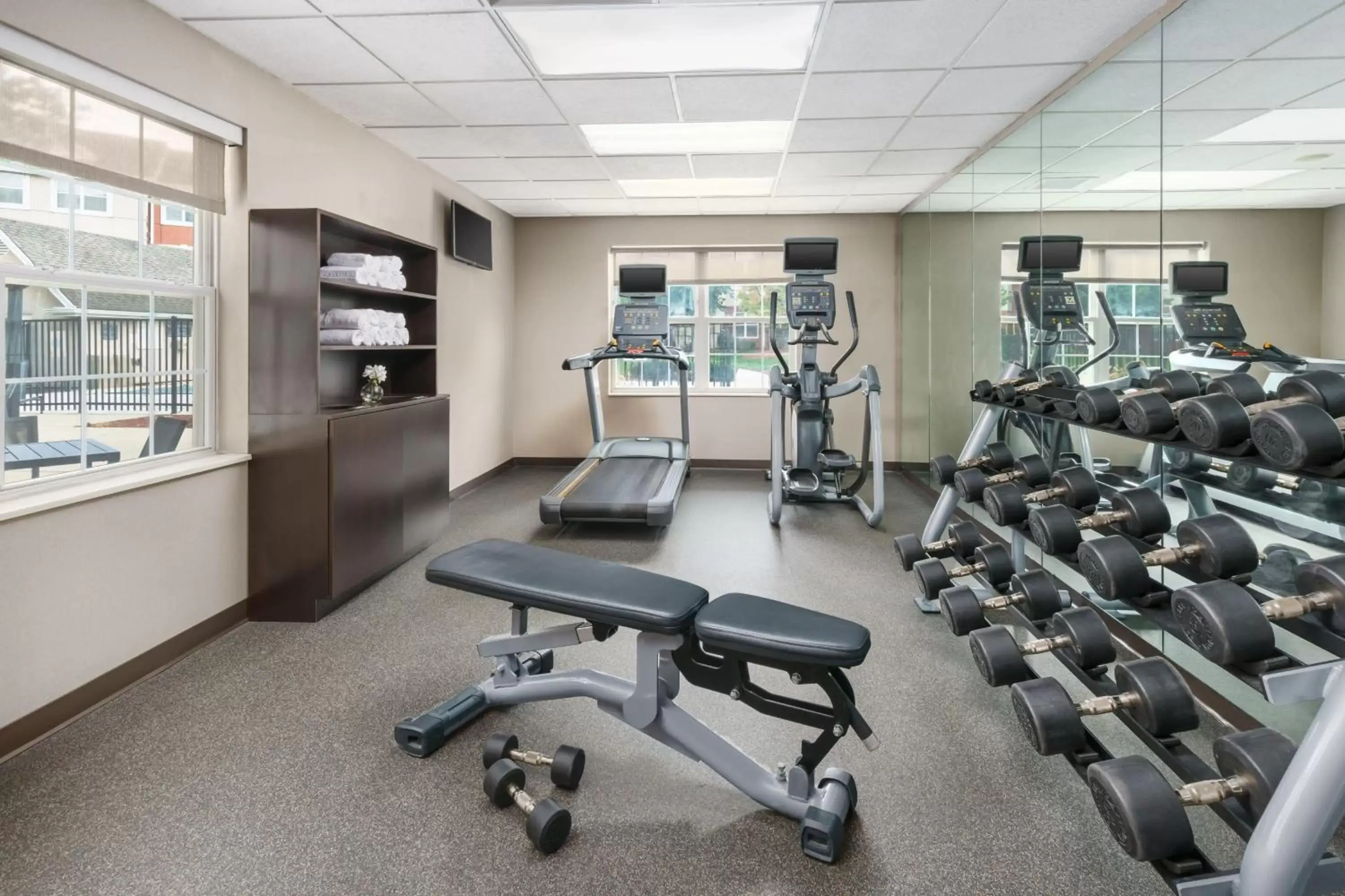 Fitness centre/facilities, Fitness Center/Facilities in Residence Inn Gaithersburg Washingtonian Center
