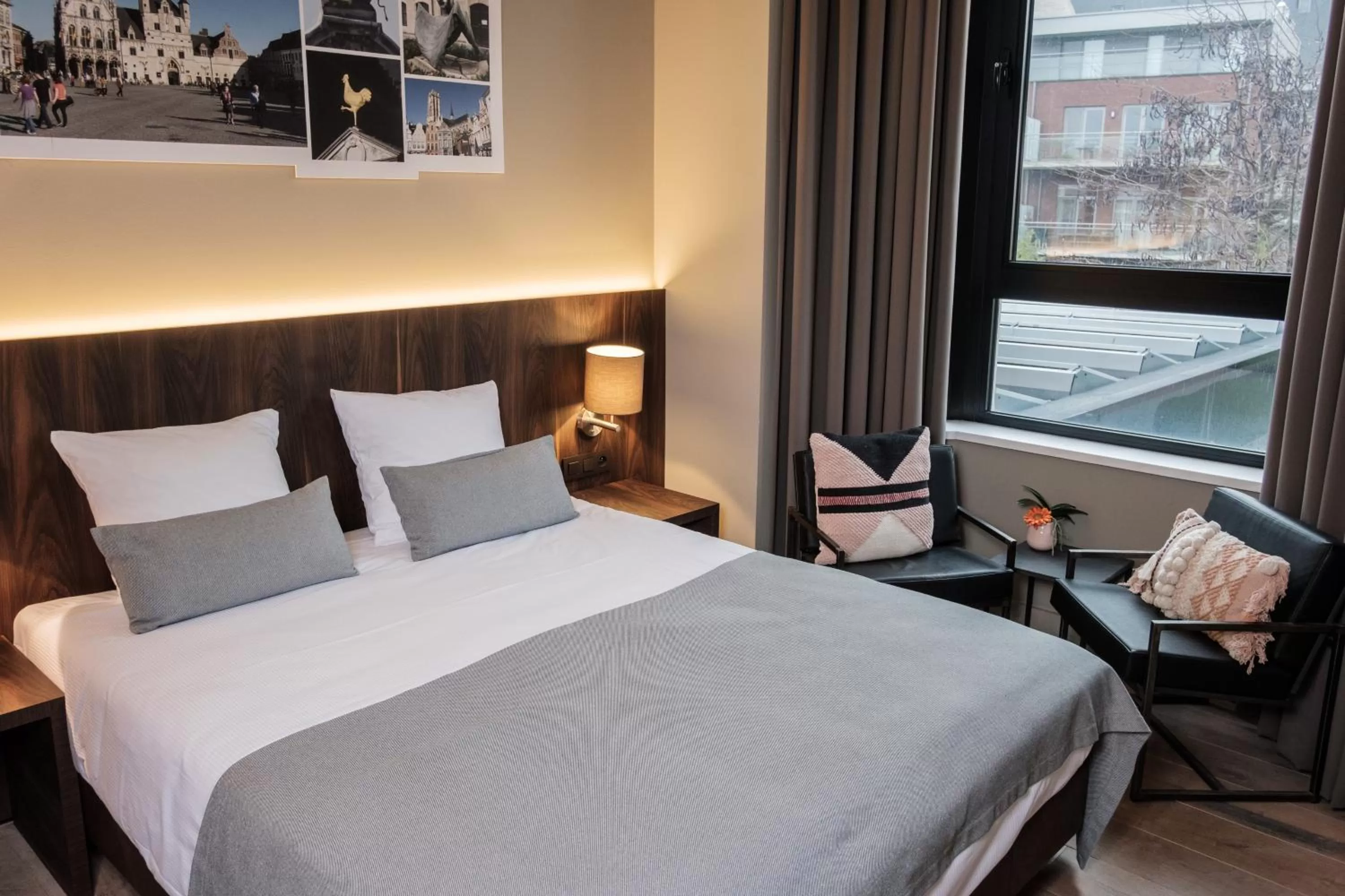 Bed in Hotel Elisabeth