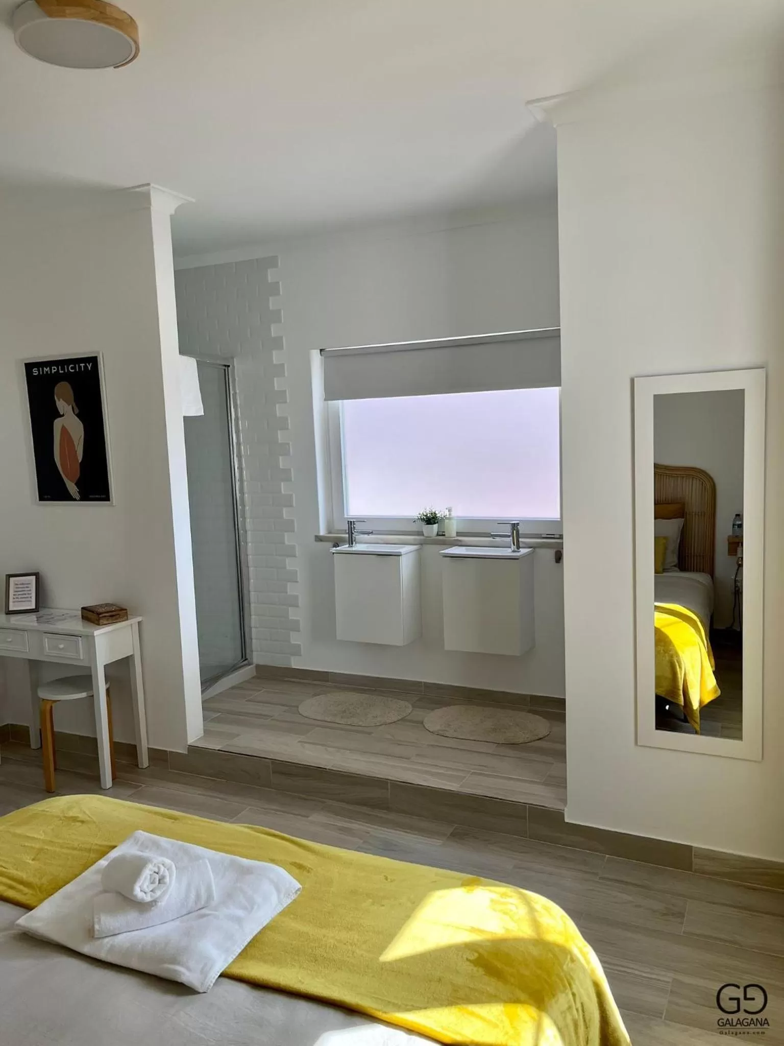 Bed in Galagana Charm House