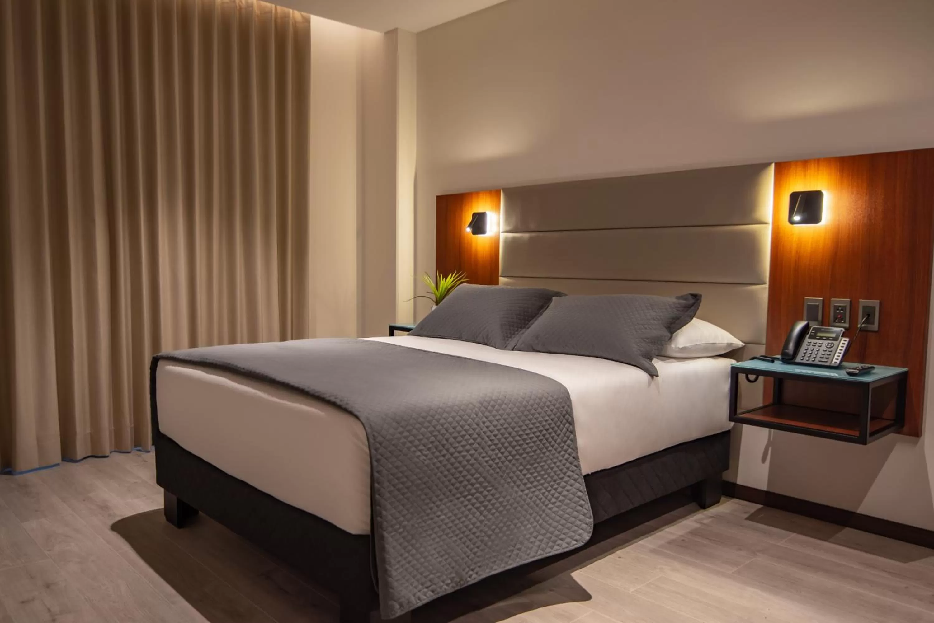 Bed in Mitru Express Hotel