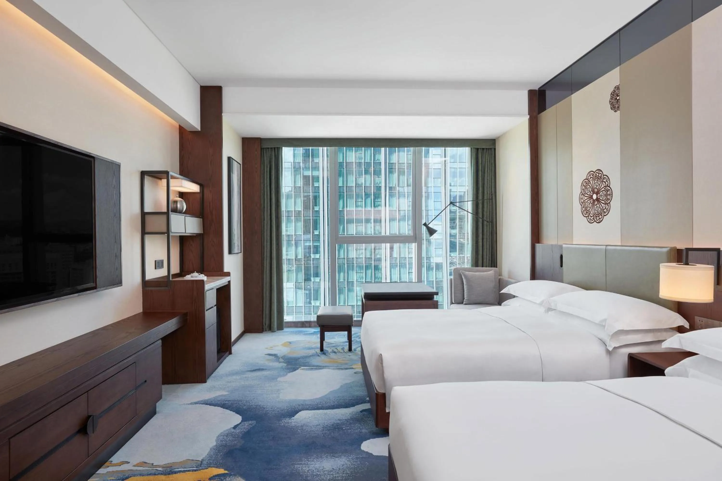 Photo of the whole room, Bed in Sheraton Kunming